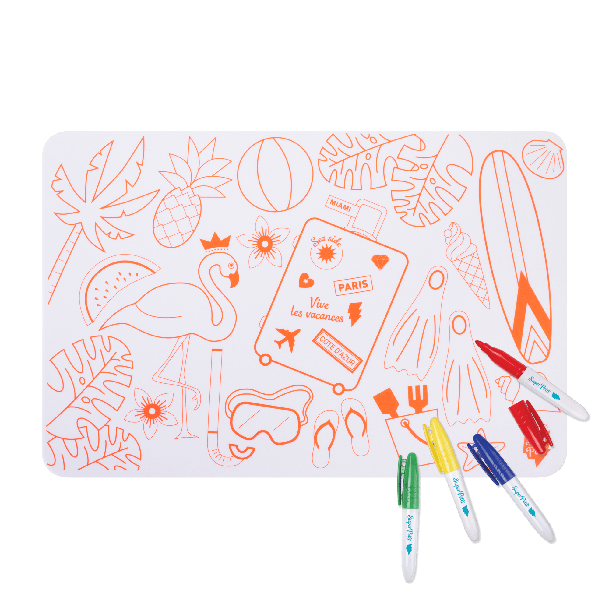 FLORIDA-Mini Playmat by SuperPetit