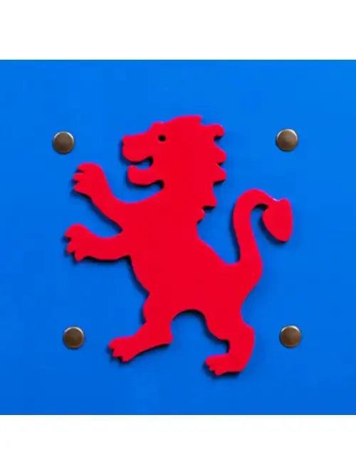 BOUCLIER KAMELOT L BLEU AVEC LION - Jeu de role pour enfants by KALID MEDIEVAL
