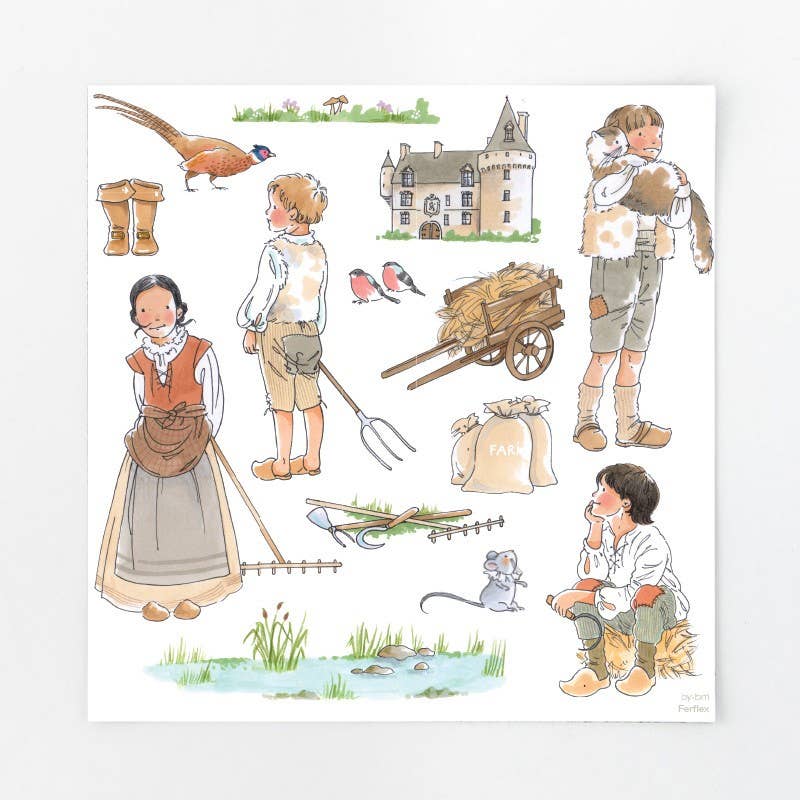 Jeu de magnets - l'histoire du chat botté - myplayground