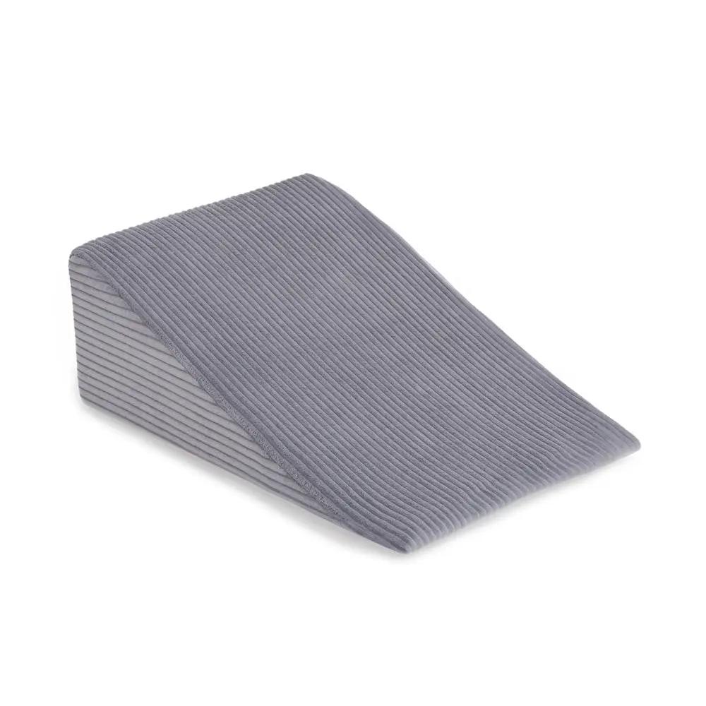 Terrain de jeu 3 éléments – Velours côtelé gris premium – Plush Nest by Misioo