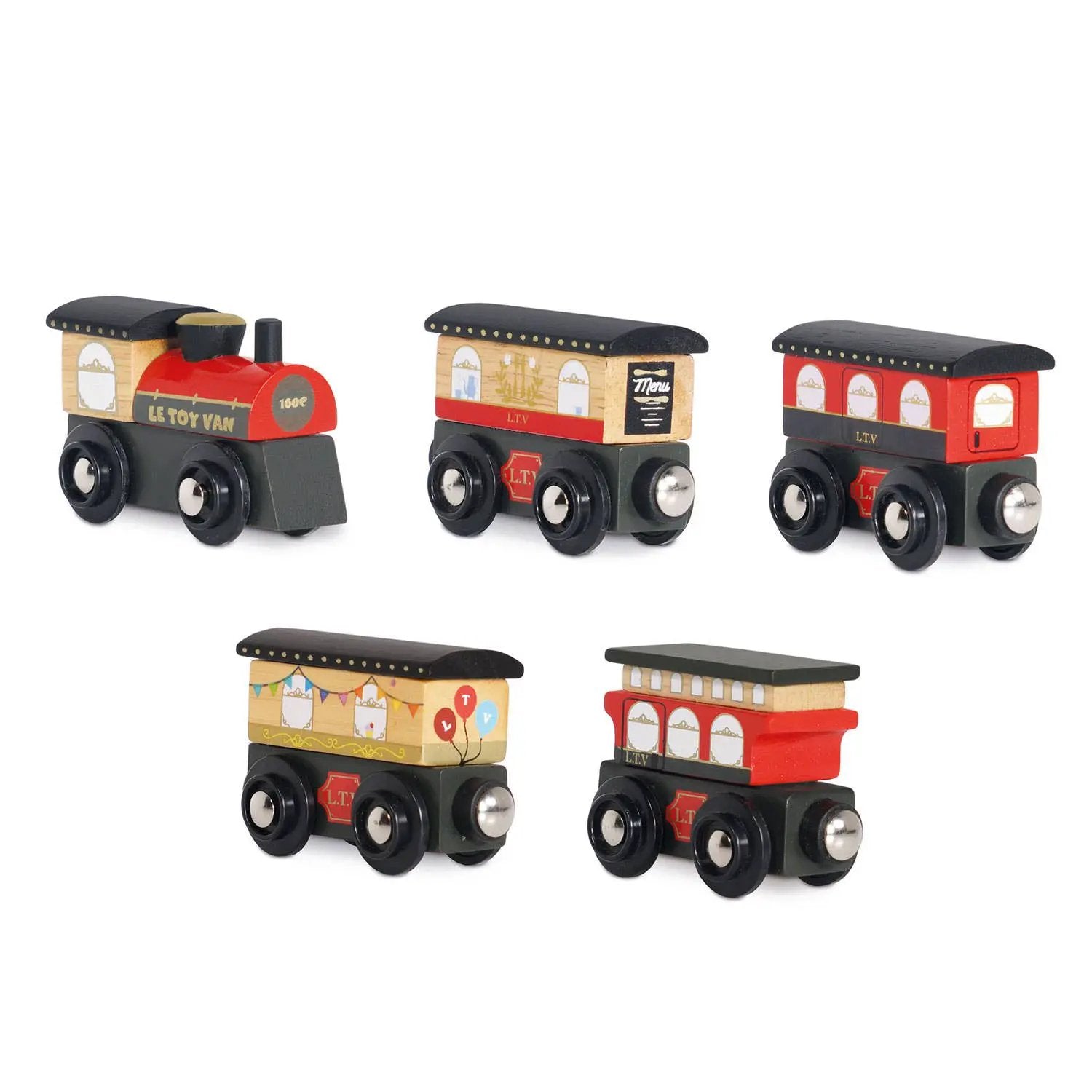 Train Royal Express - Rouge - Jeu éducatif enfant ( 3 ans et + ) by Le Toy Van