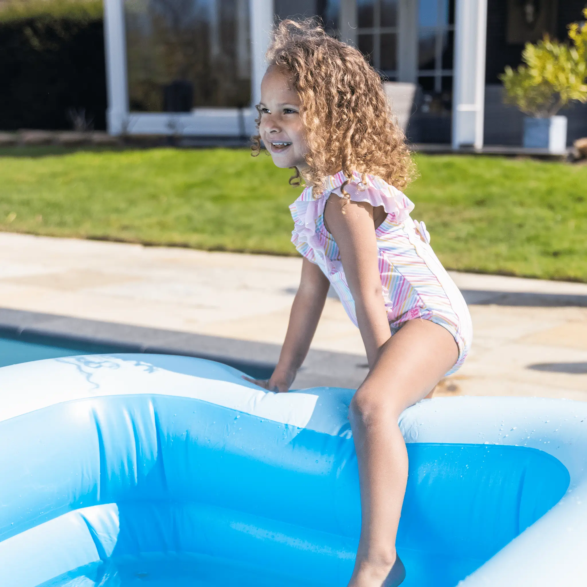 Piscine bleu - 200 cm - Swim Essentials - myplayground
