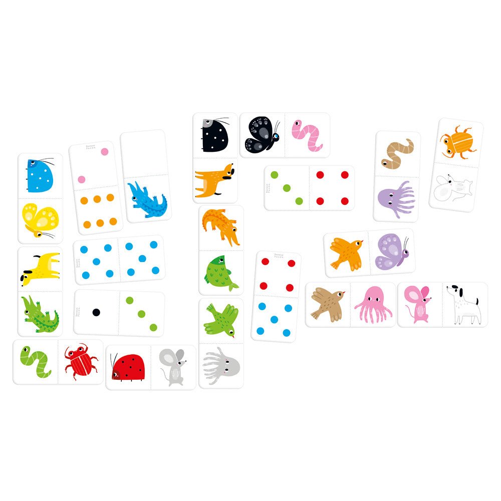 Jouons aux Dominos de Couleurs ! - Banana Panda by Banana Panda