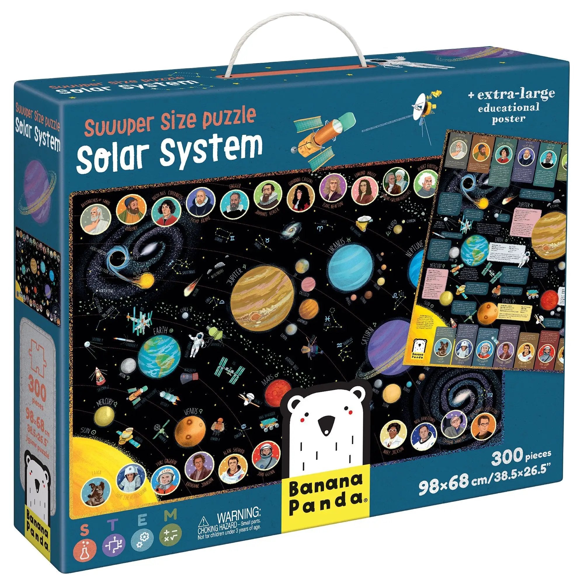 Super Grand Puzzle - Système Solaire - Banana Panda by Banana Panda