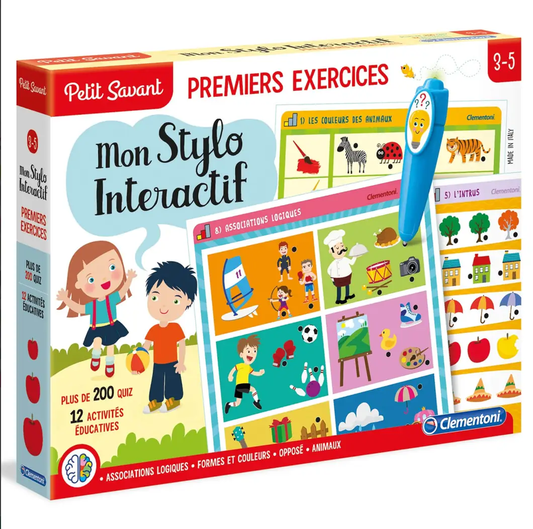 Stylo intéractif - Mes premières exercices - comme Neuf by myplayground