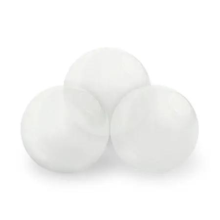 Piscine à balles, 95x30, beige, velours côtelé premium, Floral Fun Zone (+ 200 boules perle, or, transparentes) - Plush nest - Misioo by Misioo