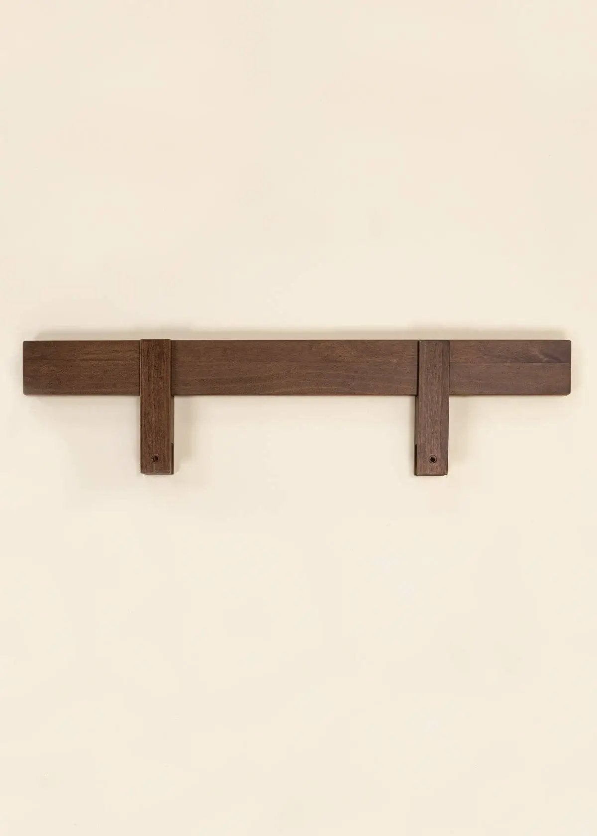 Barre de cadre de lit en bois - Noyer - Coco village by Coco Village