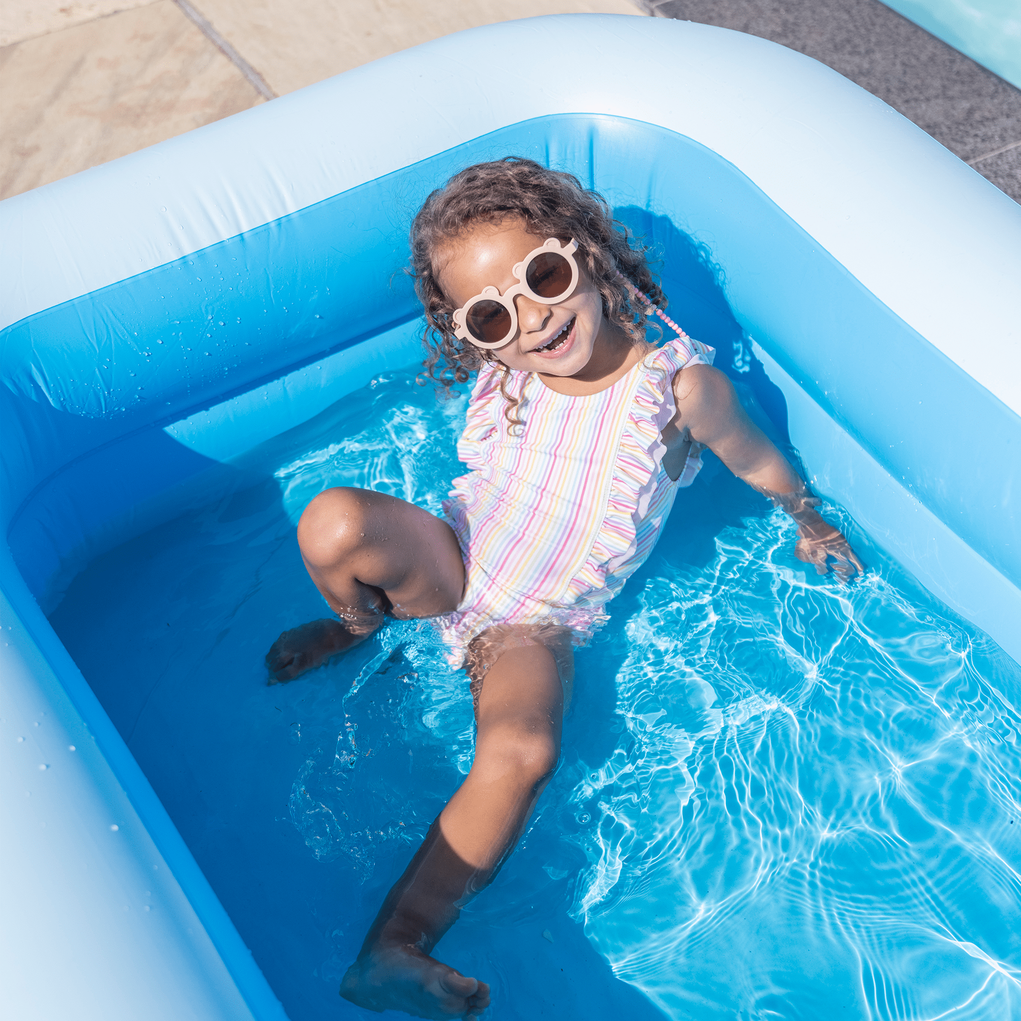 Piscine bleu - 200 cm - Swim Essentials - myplayground