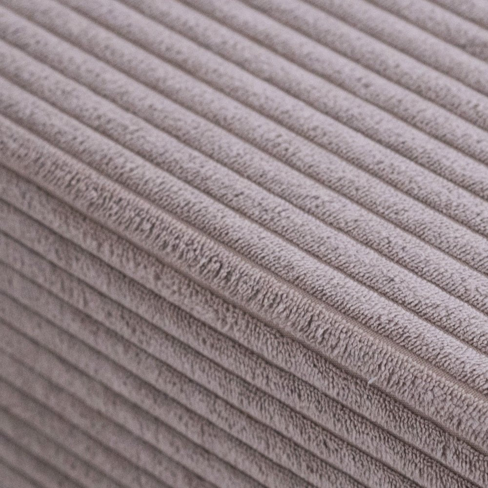 Matelas Foldie large avec appui - tête - Velours côtelé beige premium - Plush Nest - myplayground