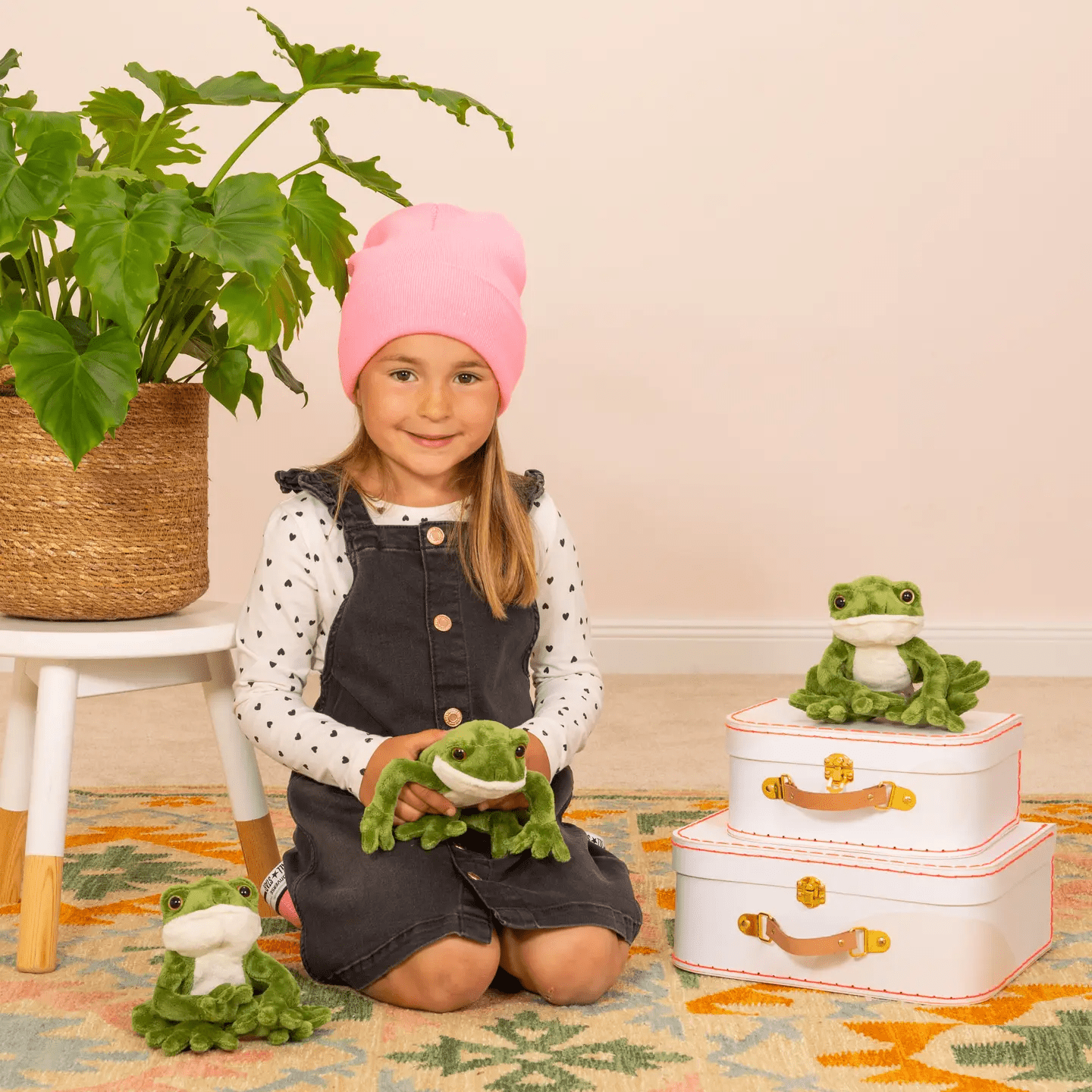 Grenouille 15 cm - Peluche - Animal en peluche - Teddy Hermann - myplayground