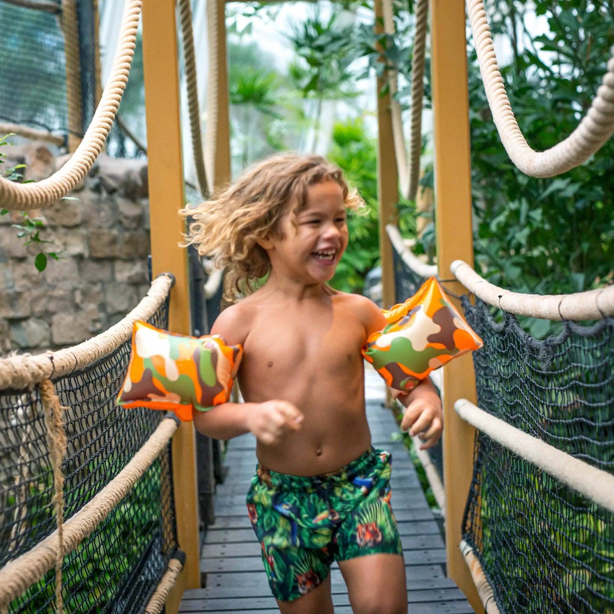 Brassards de natation imprimé camouflage - 2 à 6 ans - Swim Essentials by Swim Essentials