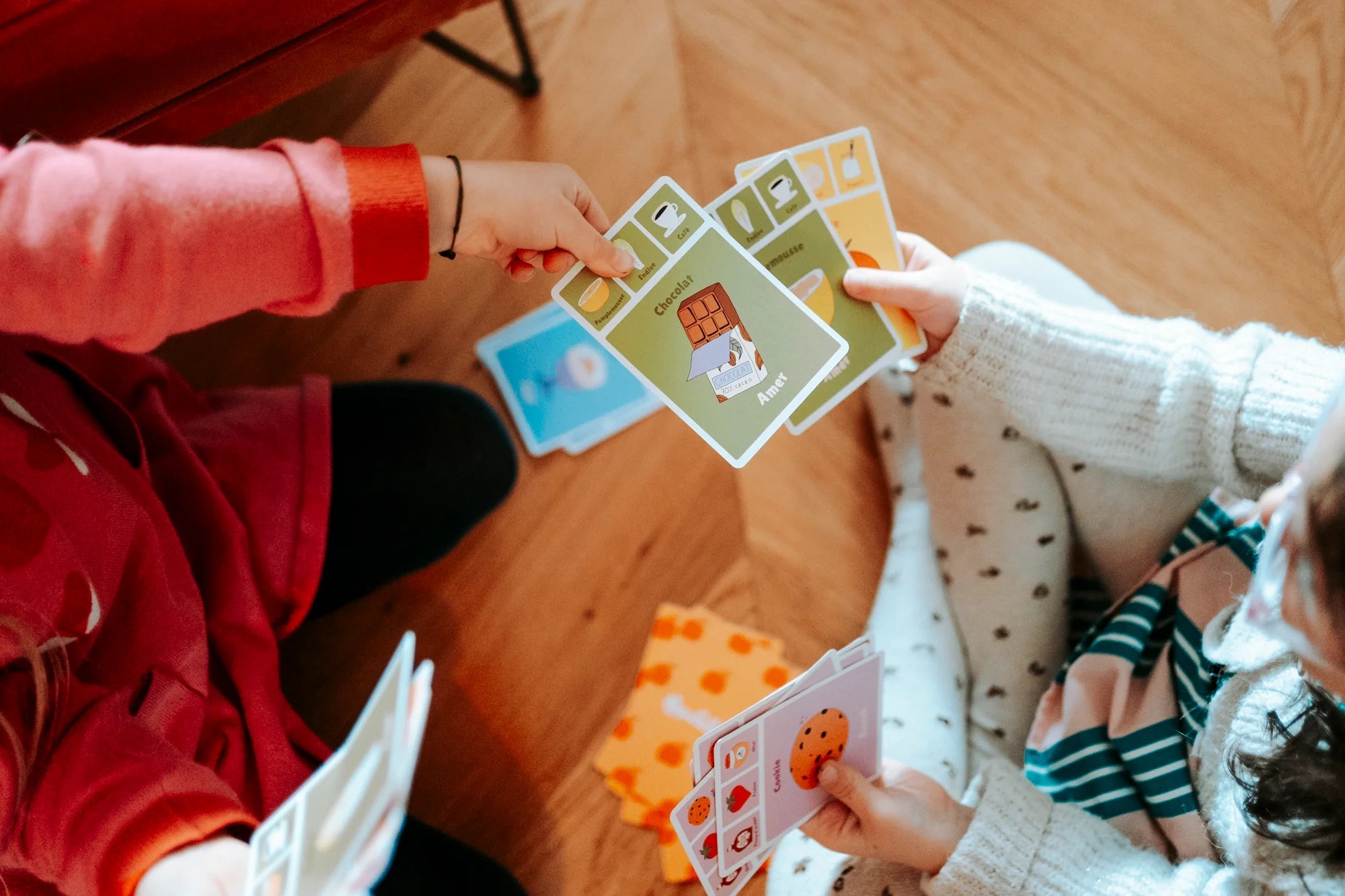 Jeu de 7 familles des goûts et des saveurs - Coquillettes Club - myplayground