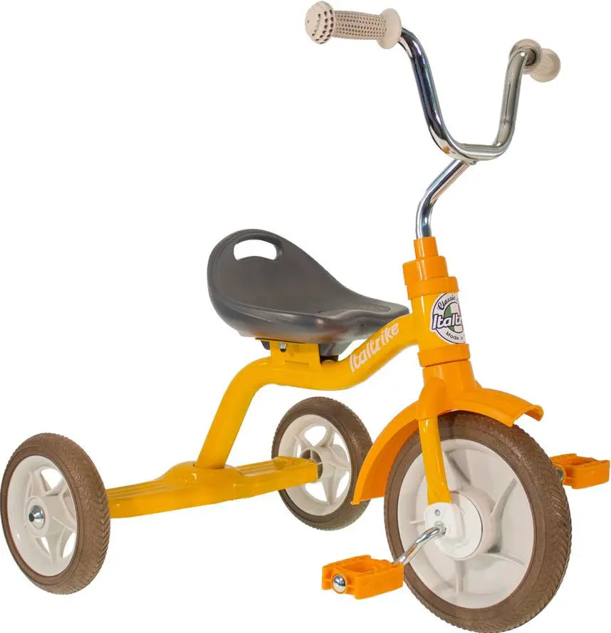 Tricycle Super Touring Italtrike Pour Enfants 2 À 5 Ans Robuste Évolutif Orange Coloré by Italtrike