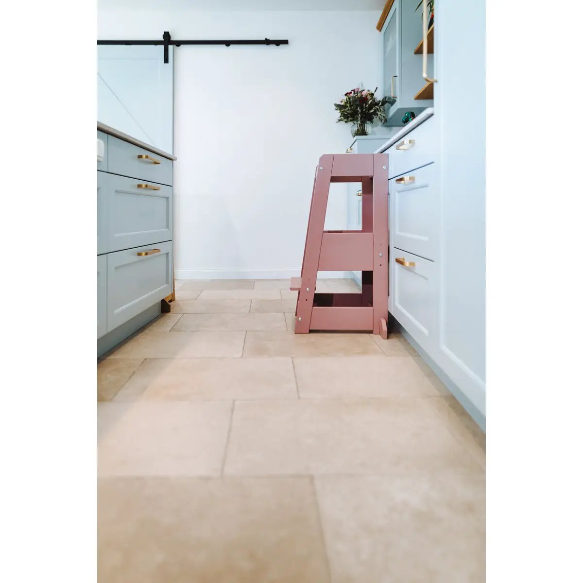 tiSsi® learning tower FELIX beech ORIENTAL ROSE by tiSsi ® Familie beginnt mit uns™