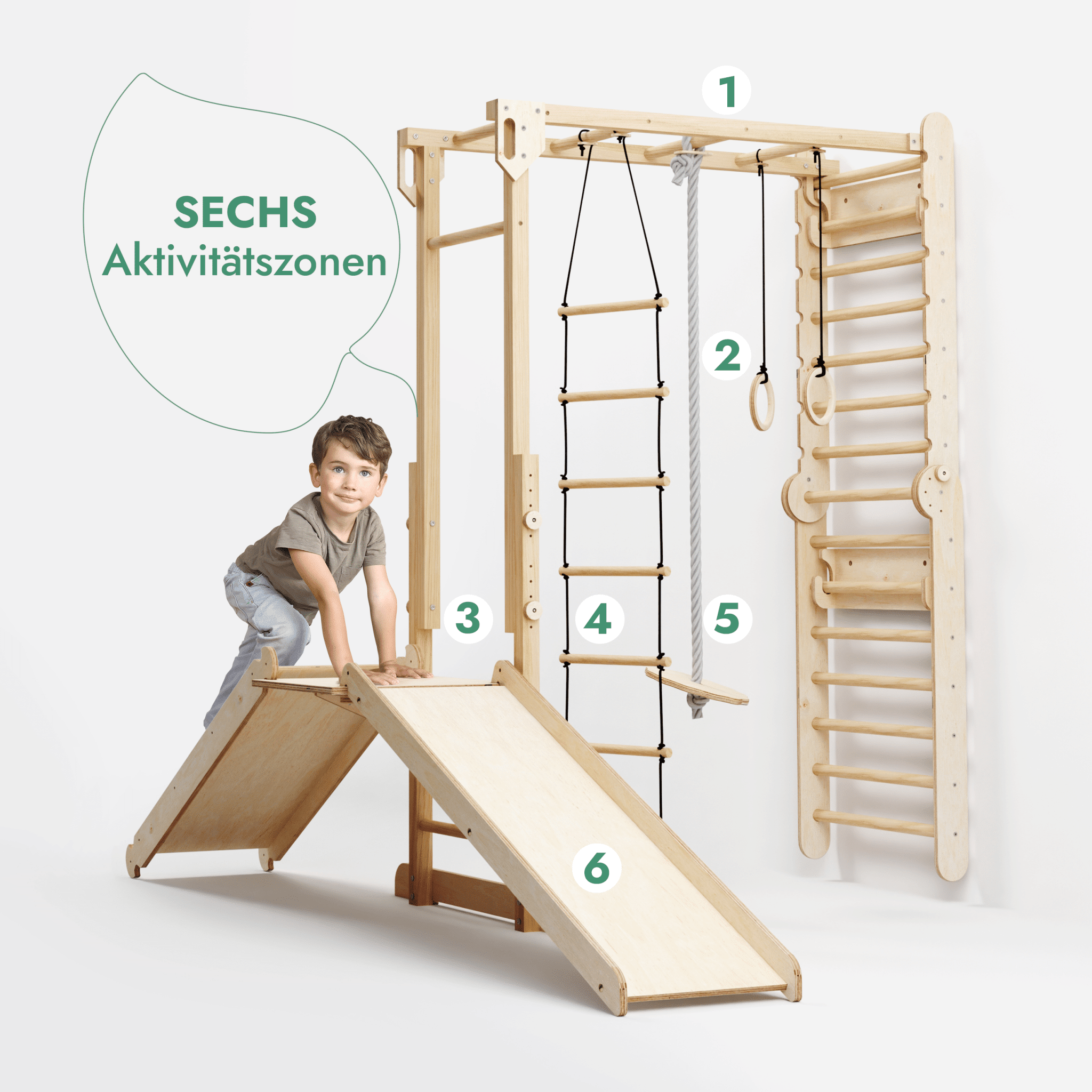Jungle - Spielset für schwedische Wände - myplayground