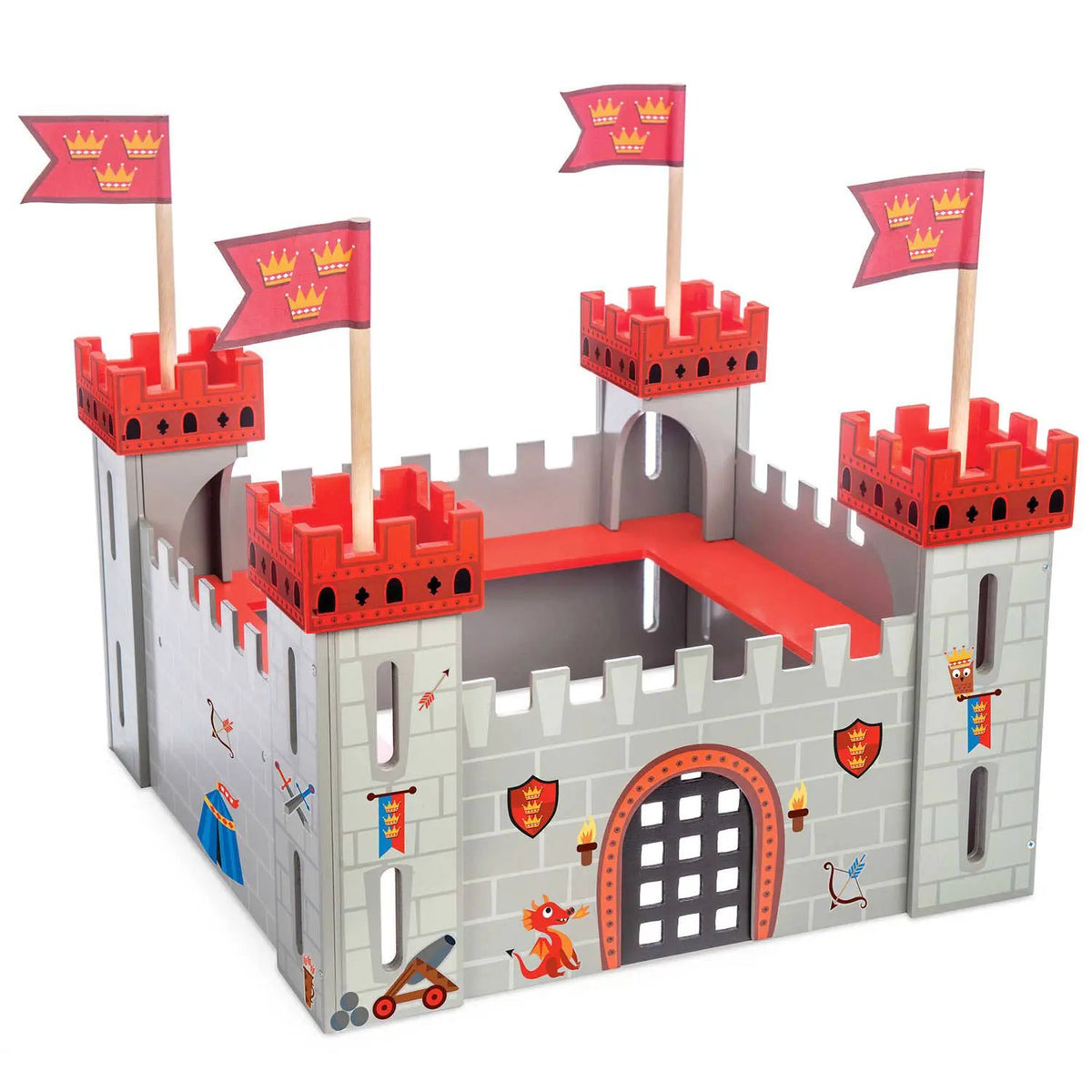 Mon premier château rouge - Jeu éducatif enfant by Le Toy Van