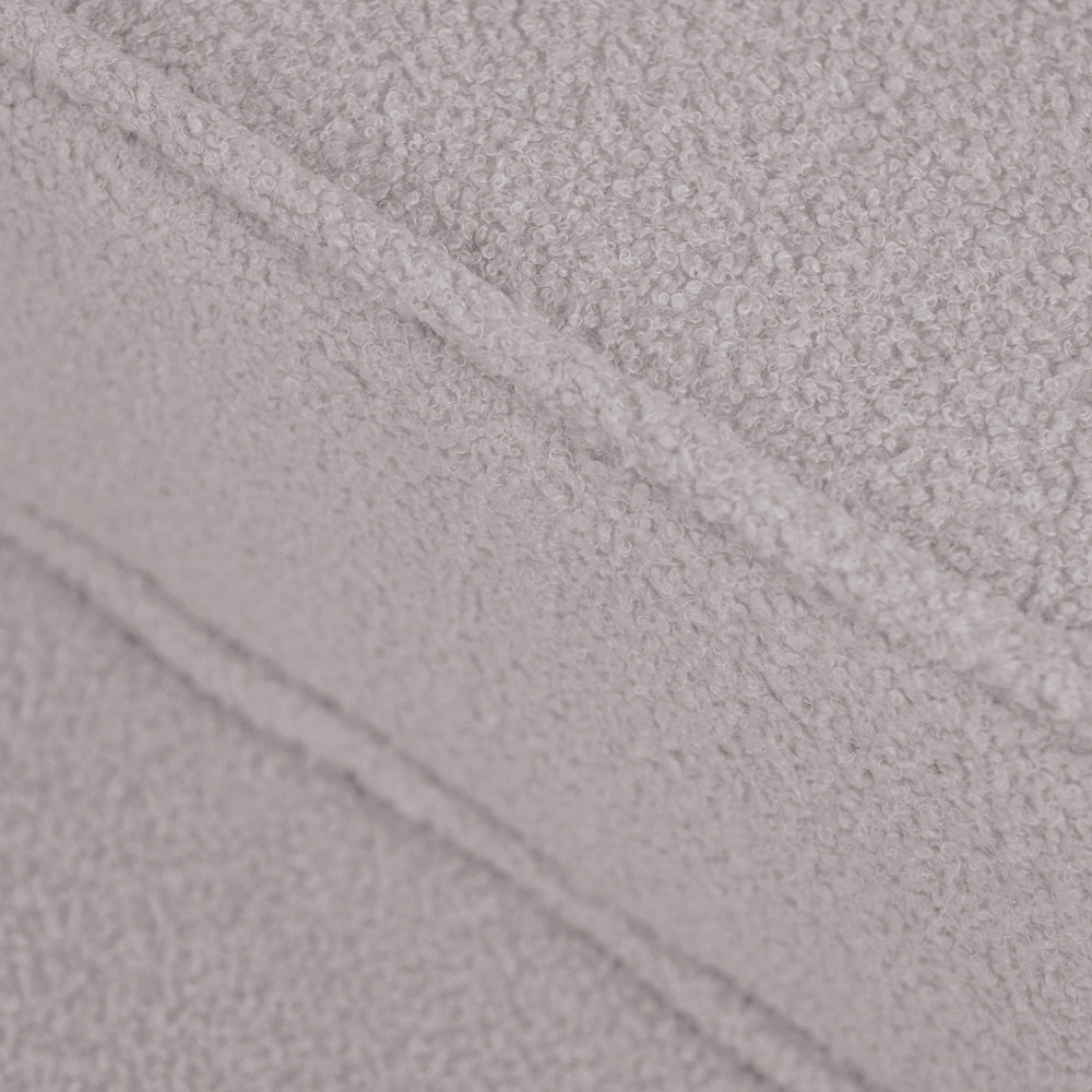 Chaise longue enfant, 150x60x25 cm, agneau gris - Plush Nest - myplayground