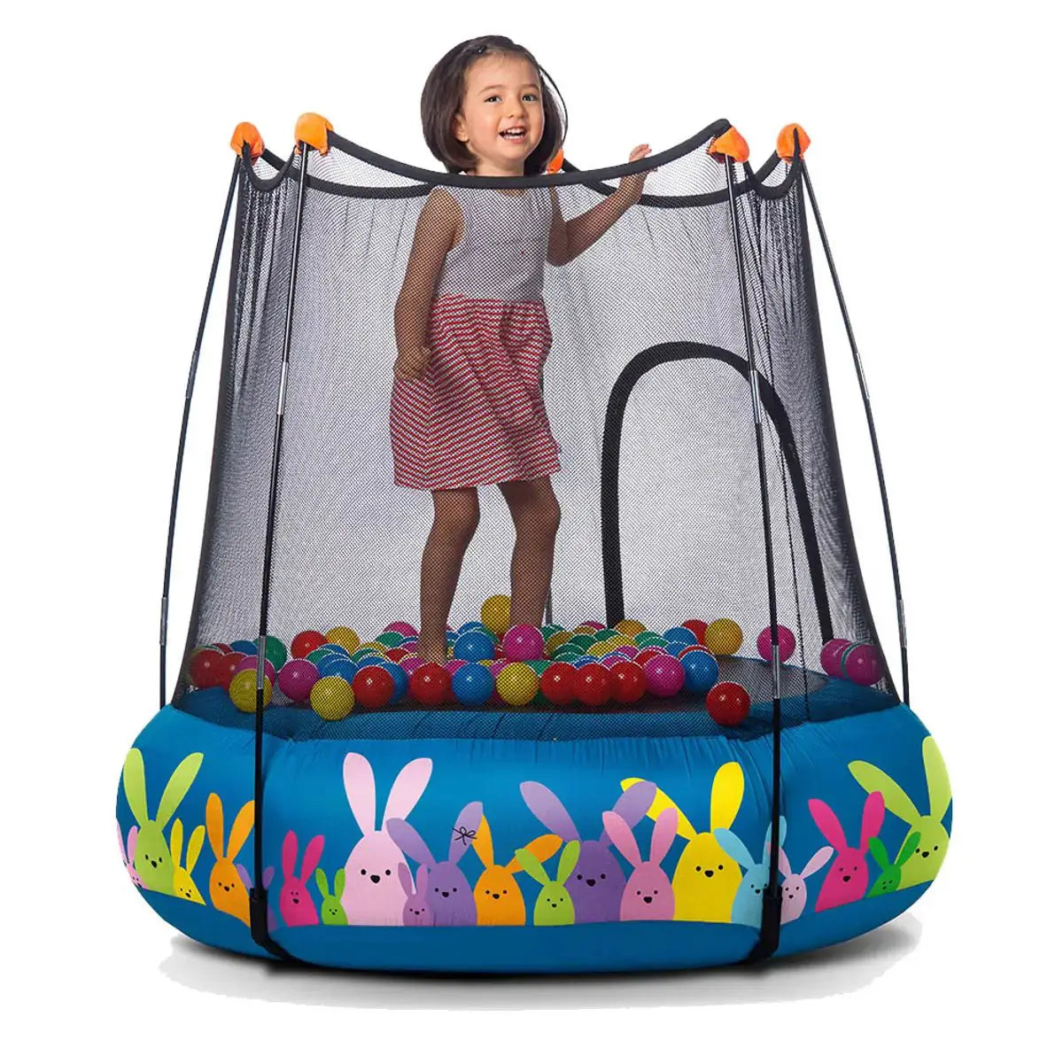 Kohala | Aire de jeux et trampoline 2 en 1 - Rouge ou bleu by Kohala