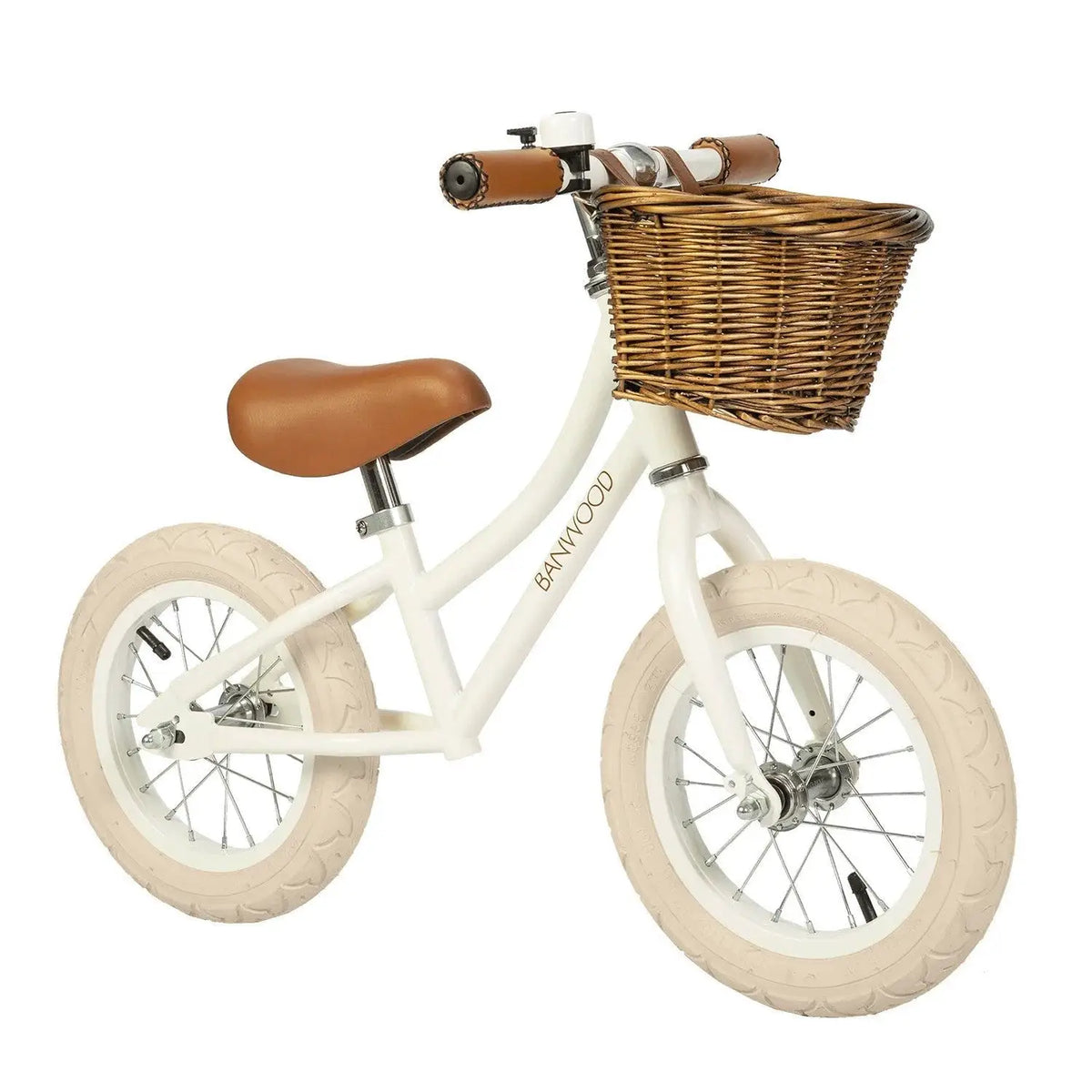 Draisienne - blanc, jeu de motricité enfant, 3 à 5 ans - Banwood by Banwood
