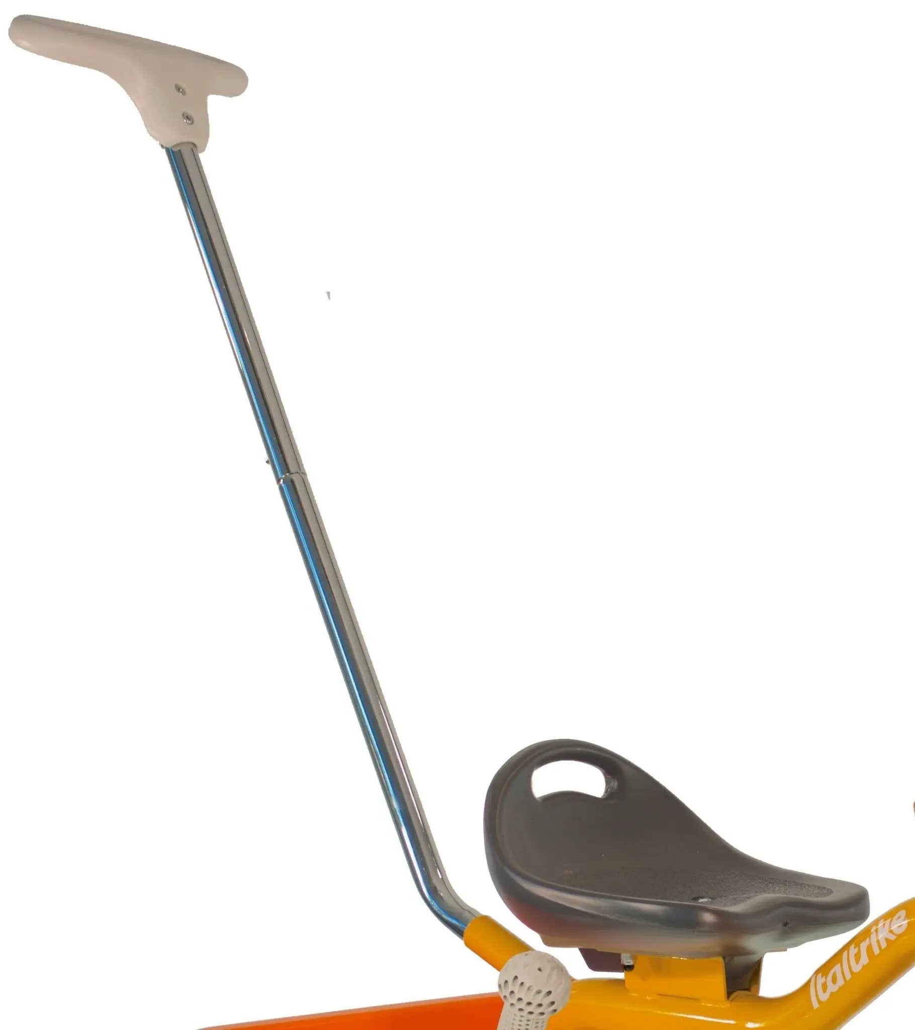 Tricycle Passager Road Work Orange Italtrike Robuste Châssis Métal Guidon Chromé Roues Gomme Pour Enfant 2 À 5 Ans by Italtrike
