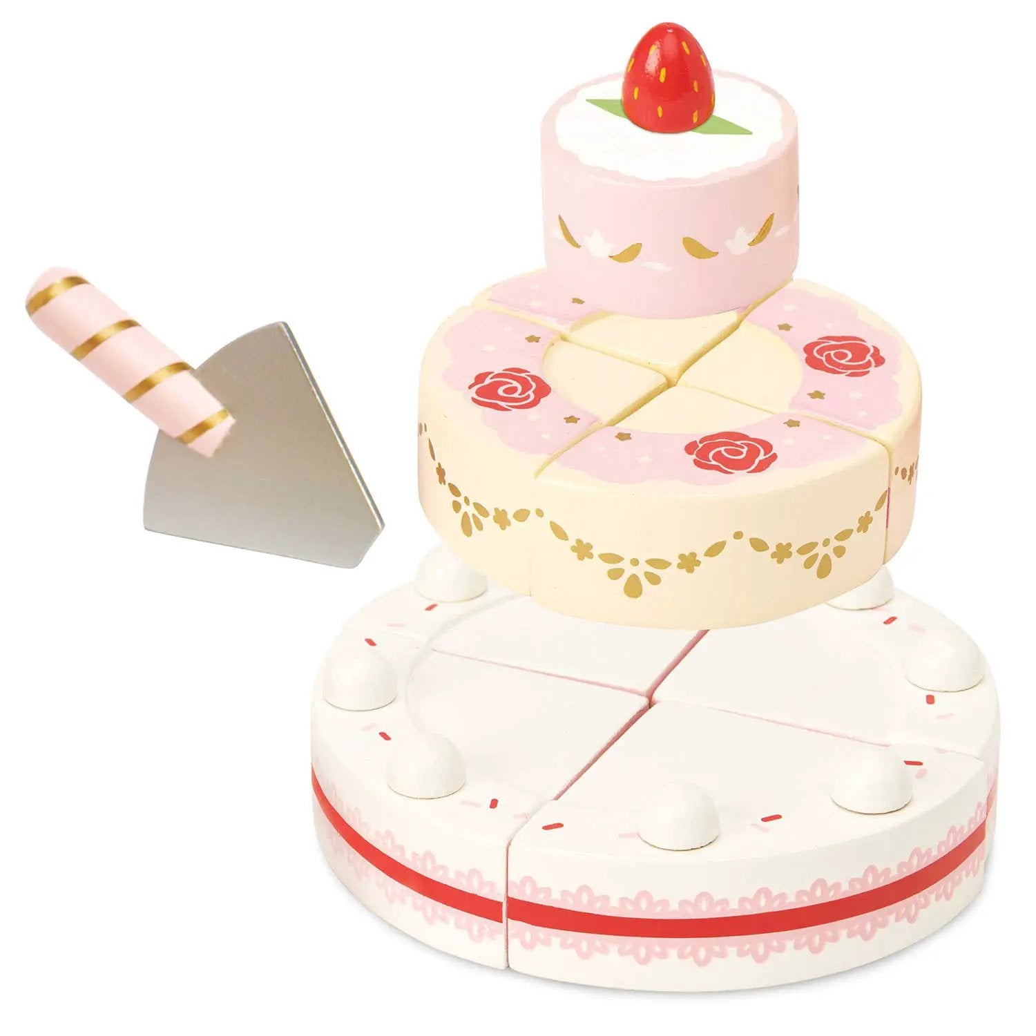 Gâteau de mariage aux fraises - Jeu sensoriel enfant by Le Toy Van