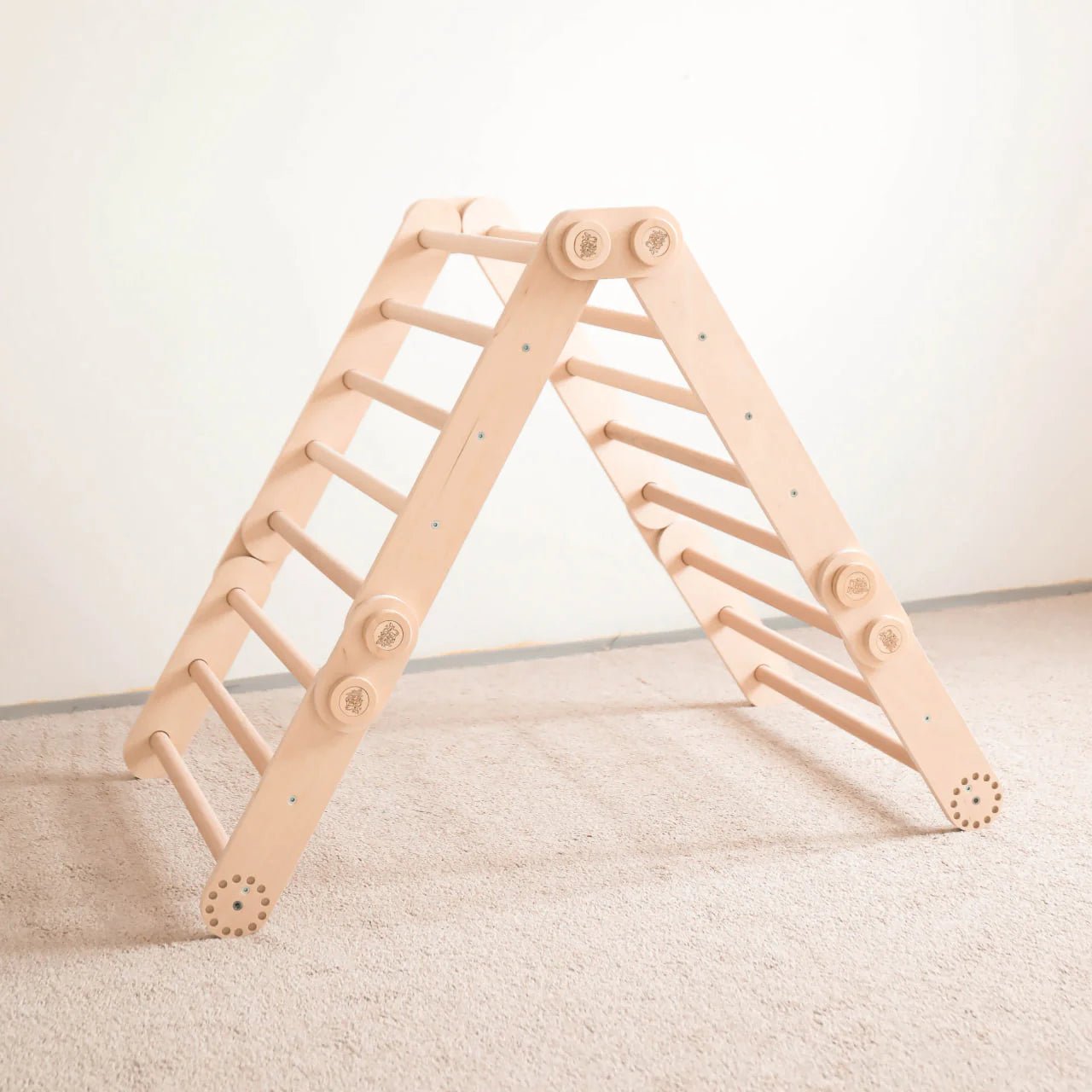Ensemble d’escalade (set S) - bois brut (non verni), 18 à 24 mois - BusyKids by BusyKids