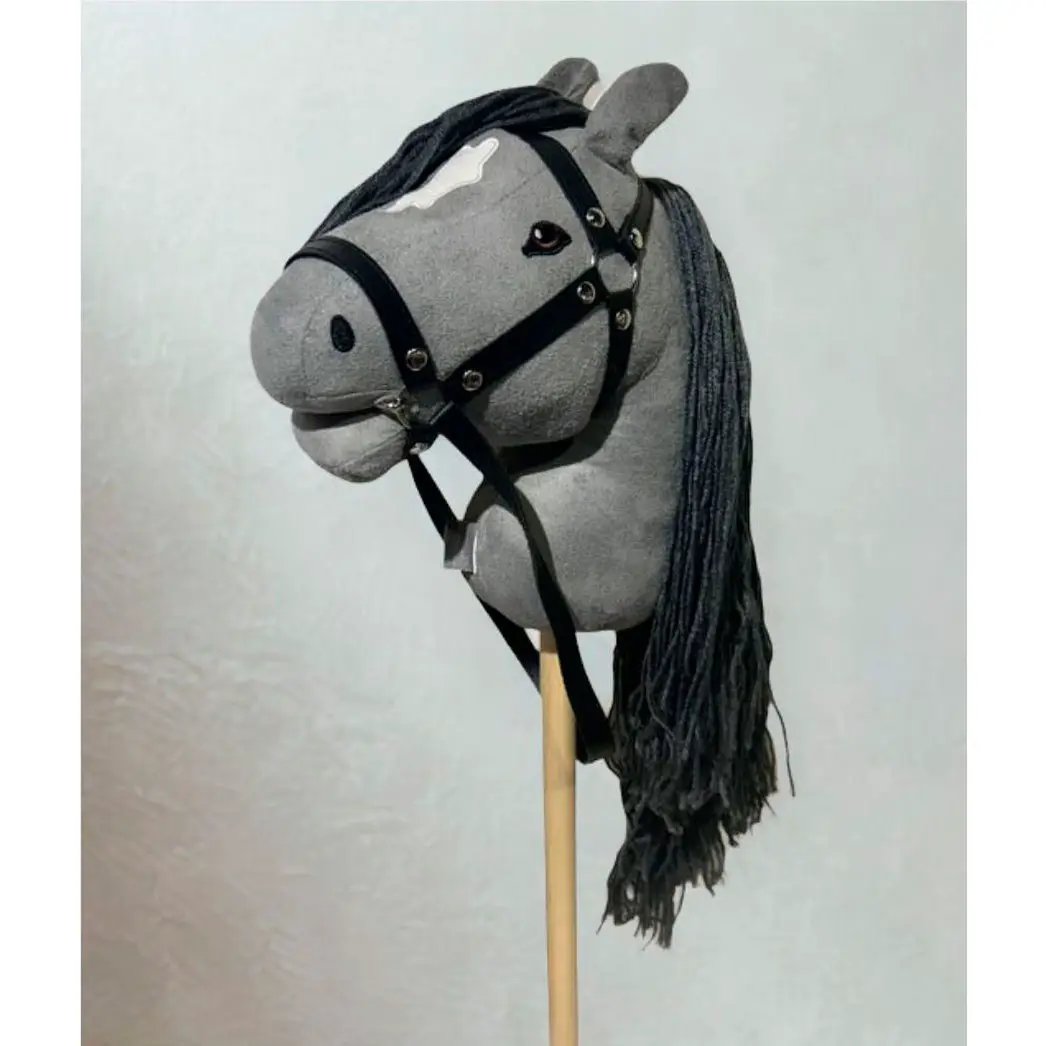 ByToiZZ cheval de loisir bouche ouverte gris by ByASTRUP