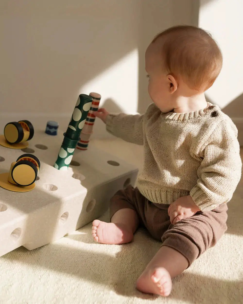Ensemble d'activités pour bébé - Sand Grey - Modu by Modu