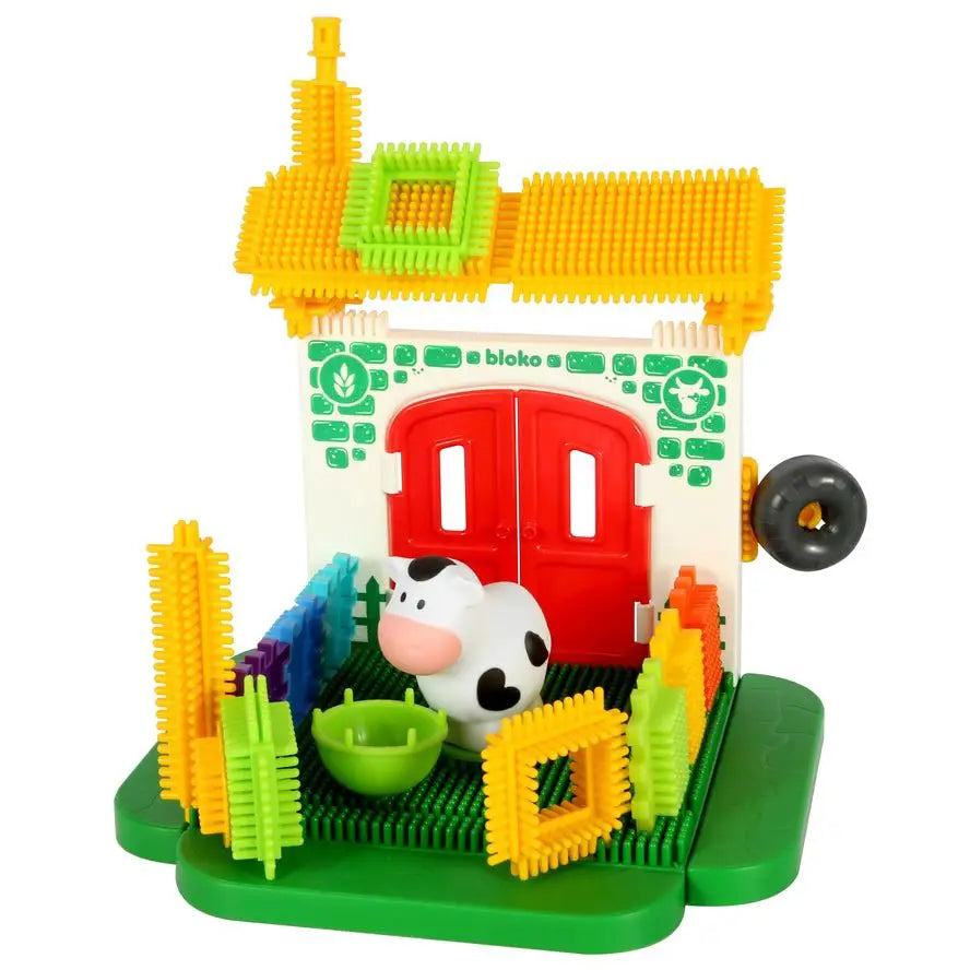 Coffret de 60 Bloko + 2 figurines 3D Ferme - Bloko by Bloko