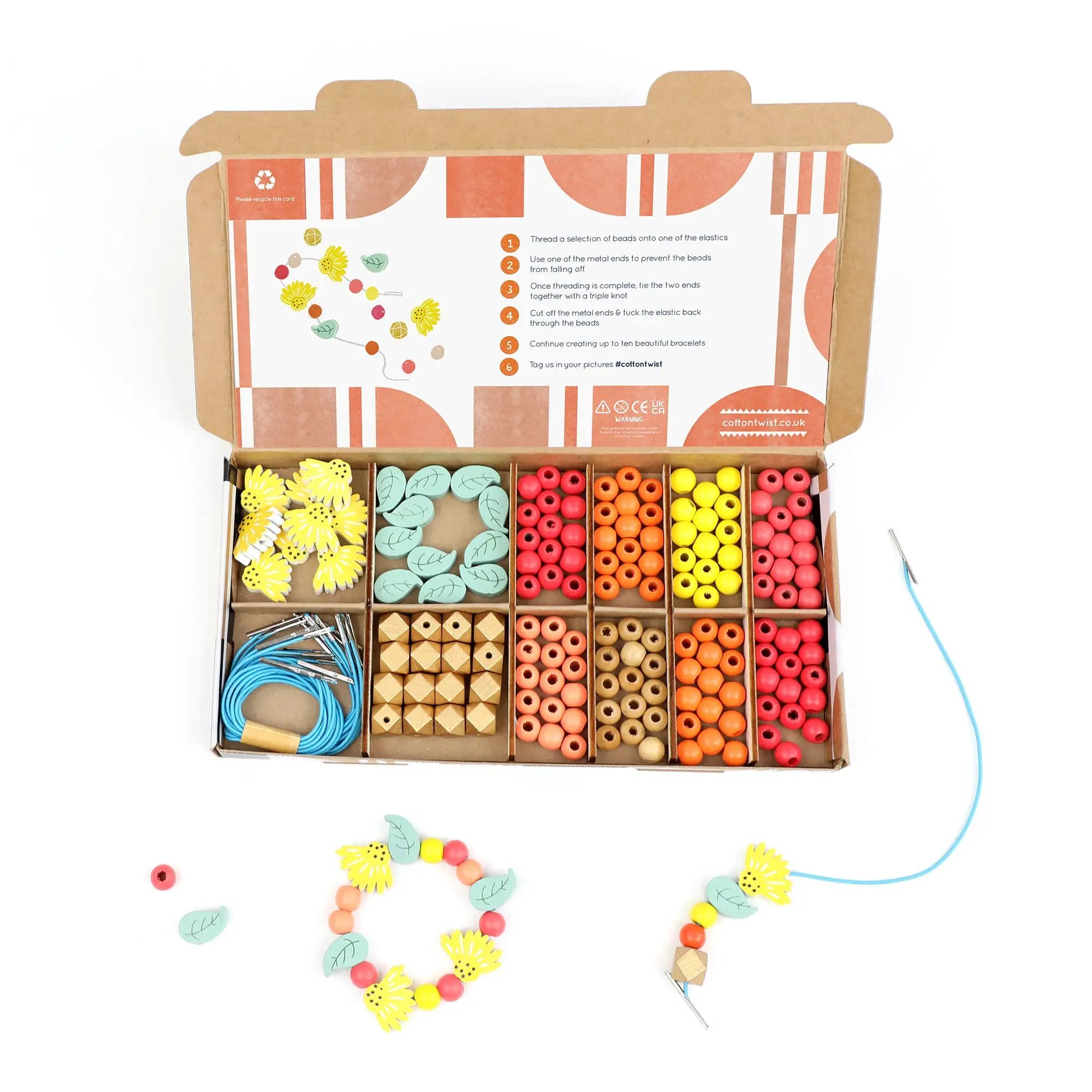 Kit de fabrication de bracelets de festival by Cotton Twist