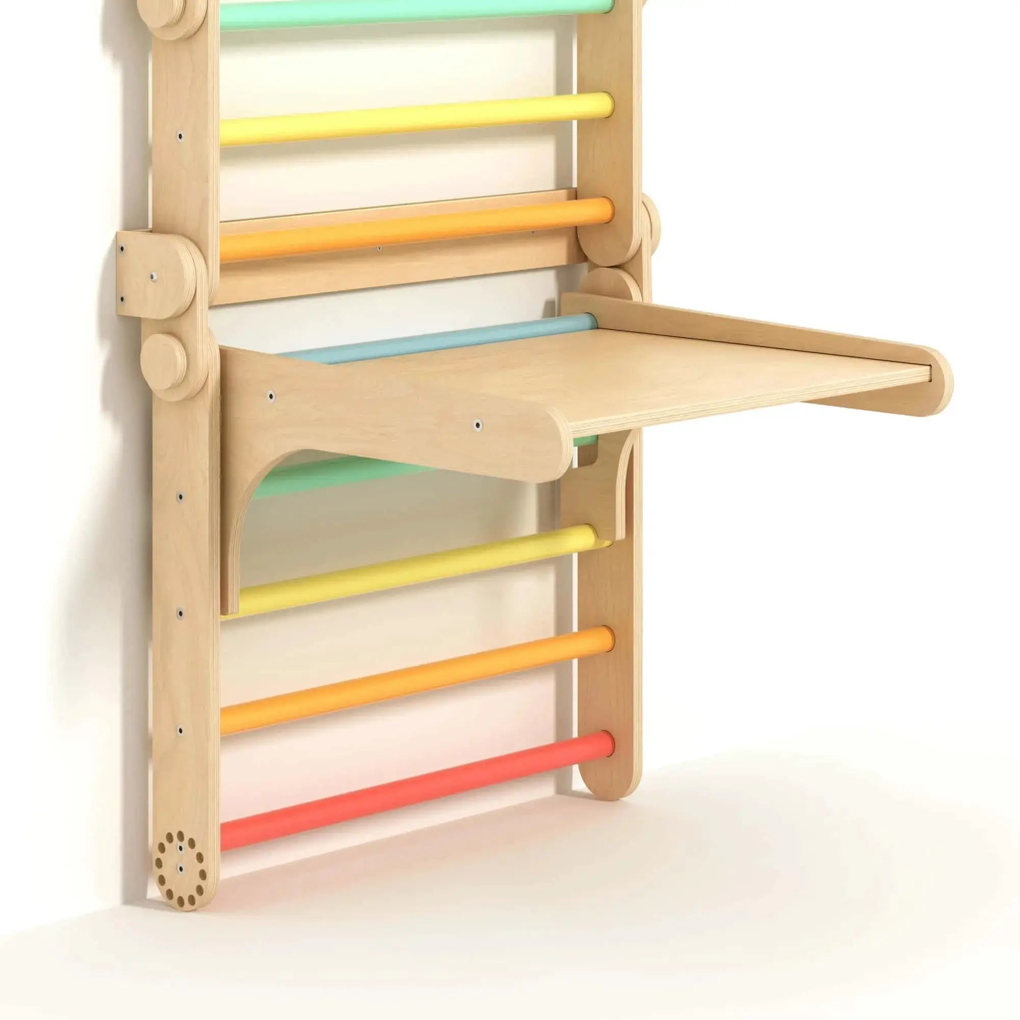 Tablette Amovible pour l'Ensemble d’Escalade - bois naturel, 18 à 24 mois - BusyKids by BusyKids