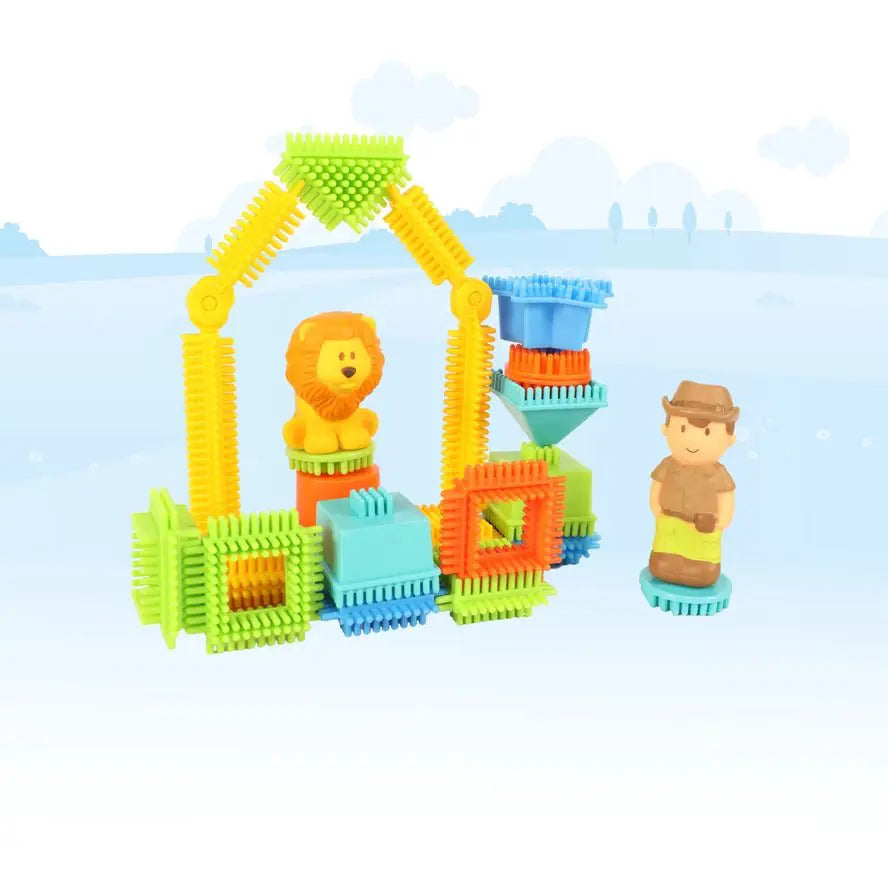 Coffret de 50 Bloko + 3 Figurines 3D Jungle - Bloko by Bloko