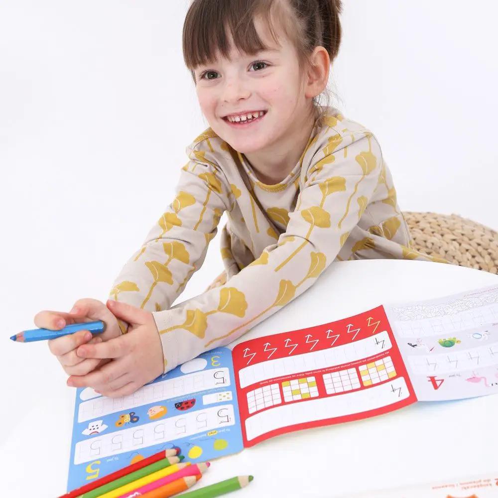 Livres de Coloriage Looong Prêts à Écrire - Nombres - Banana Panda by Banana Panda