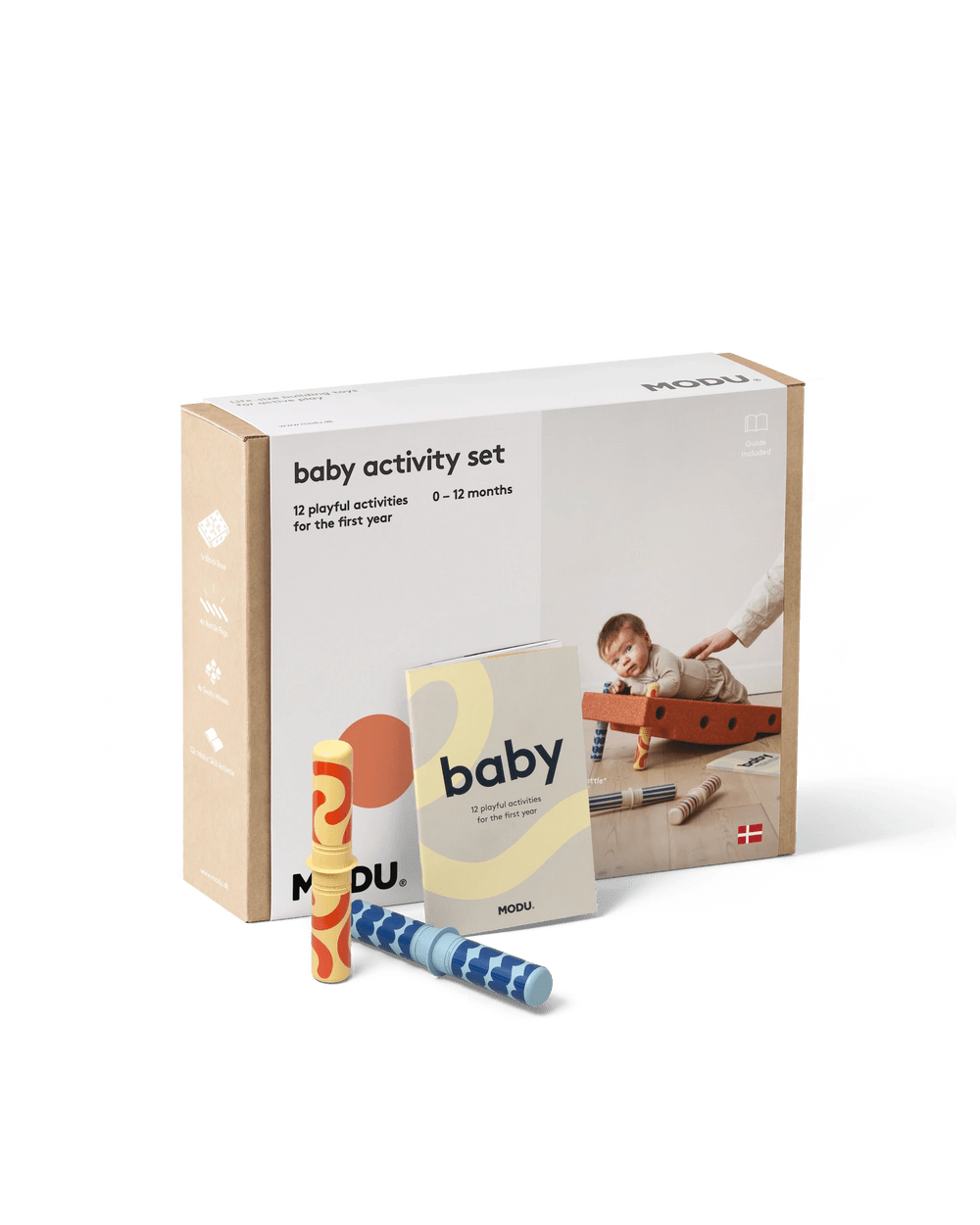 Ensemble d'activités pour bébé - Burnt Orange - Modu by Modu