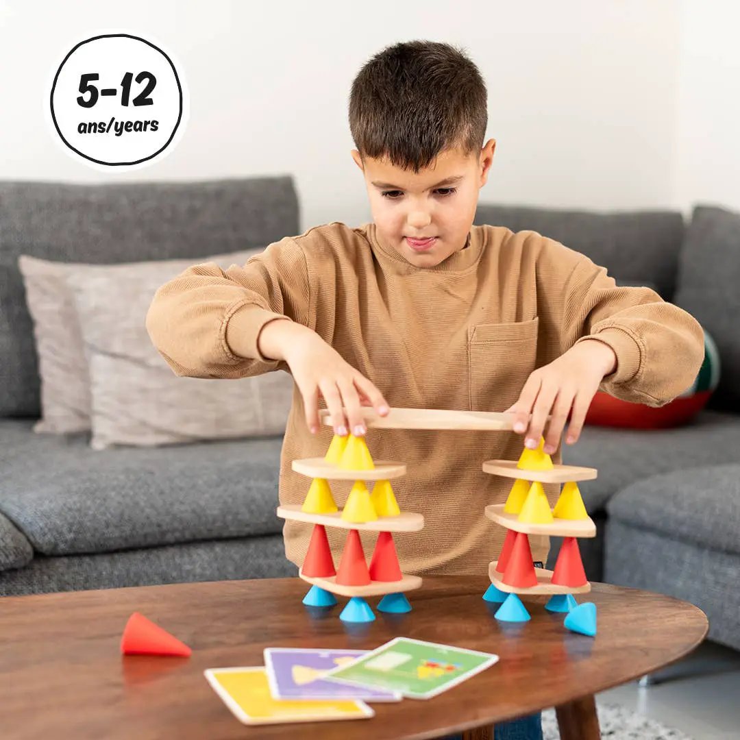 Piks Cartes logiques - Jouet éducatif de construction by OPPI