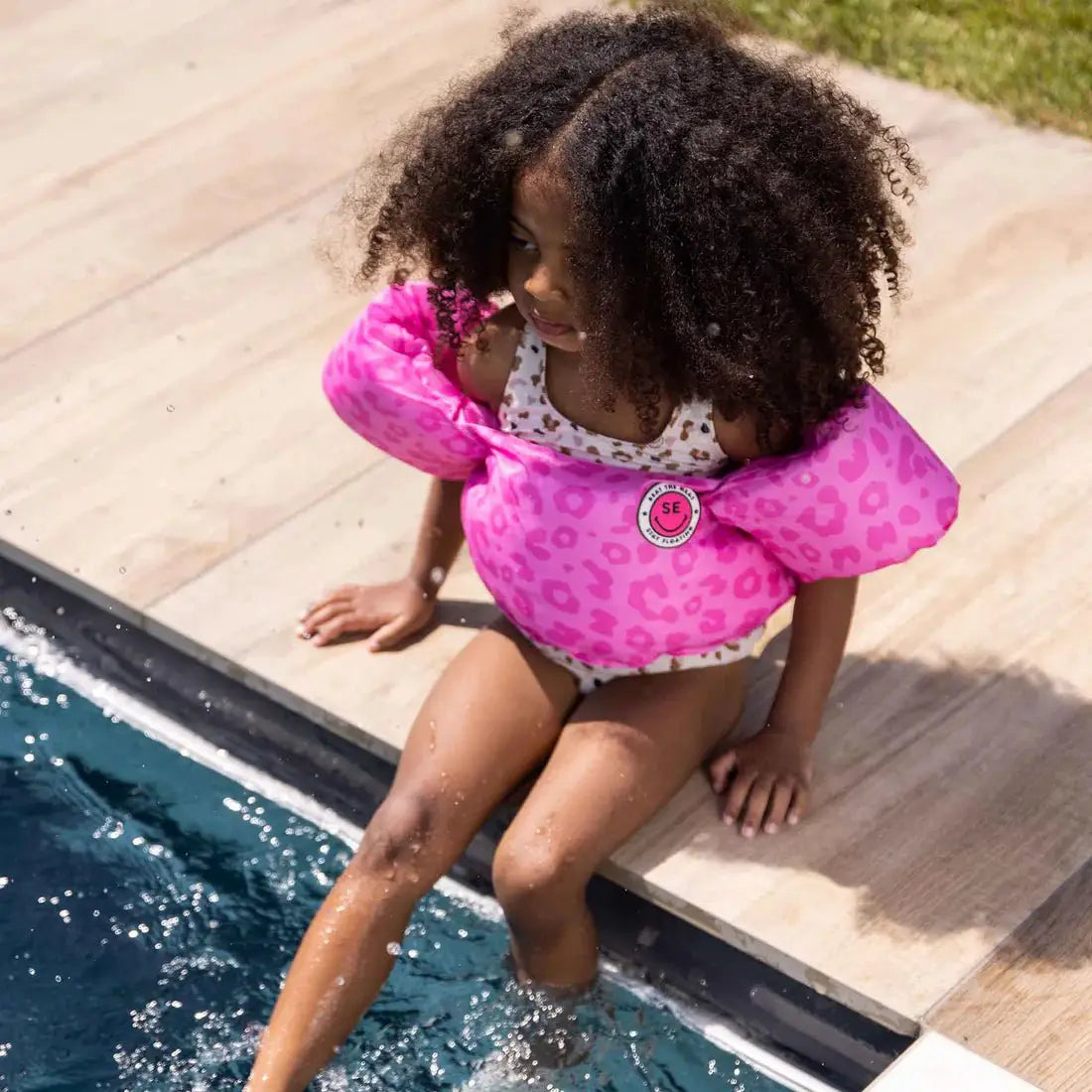 Brassards de natation à imprimé léopard ( 2 à 6 ans ) - Swim Essentials by Swim Essentials
