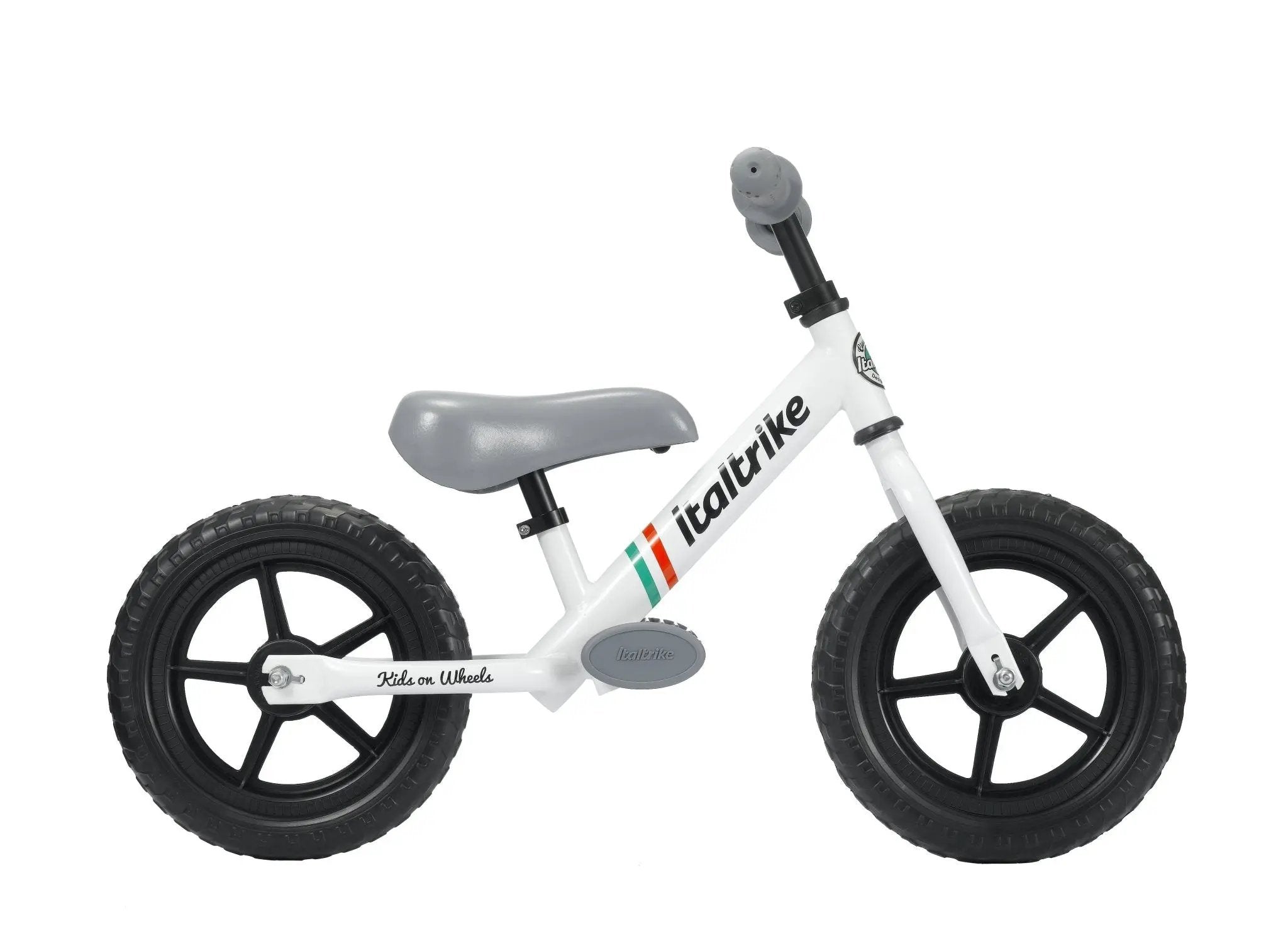Italtrike Pista Draisienne Acier 12 EVA Blanche Pour Enfants 2 À 5 Ans Confort Équilibre by Italtrike