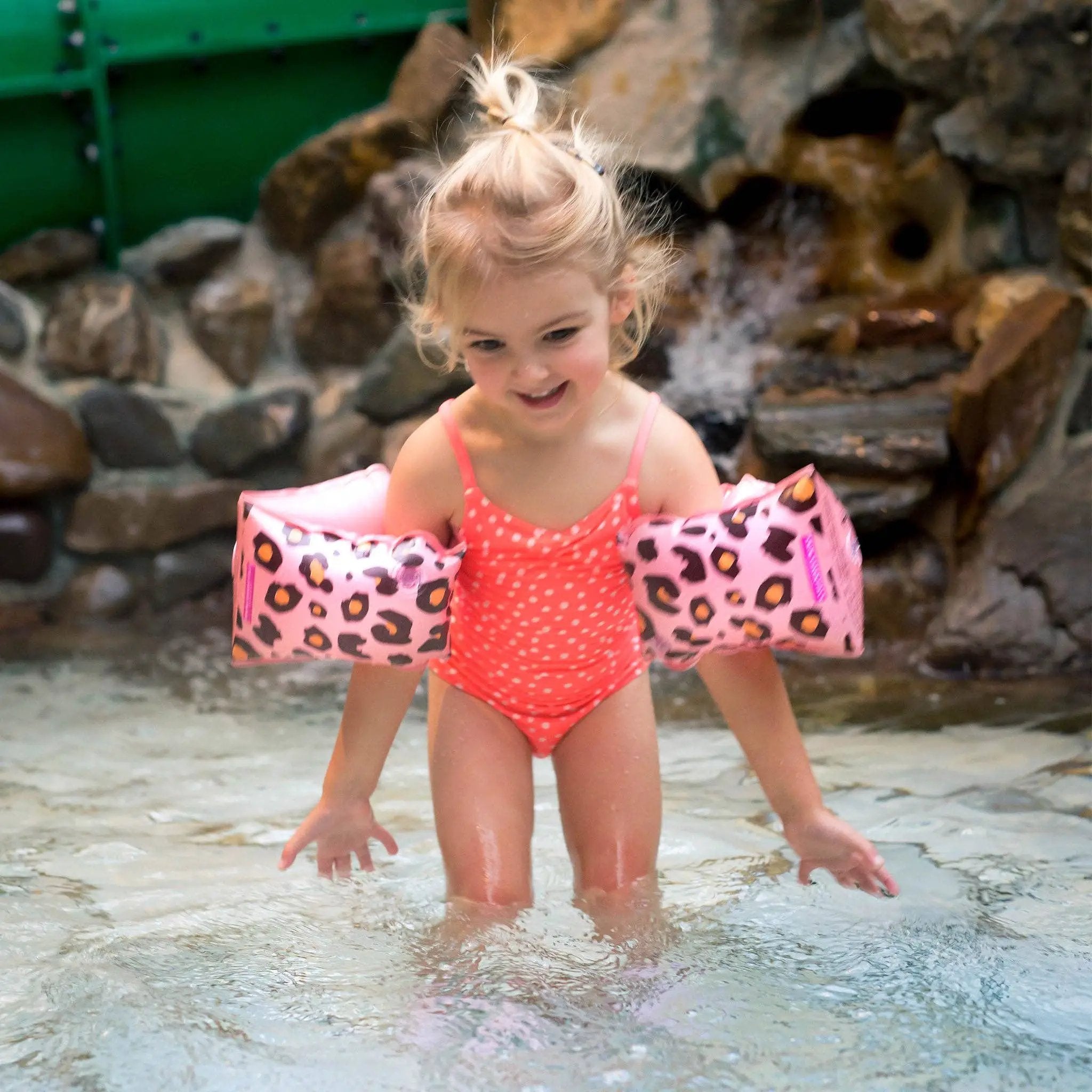Brassards imprimé léopard - 2 à 6 ans - Swim Essentials by Swim Essentials