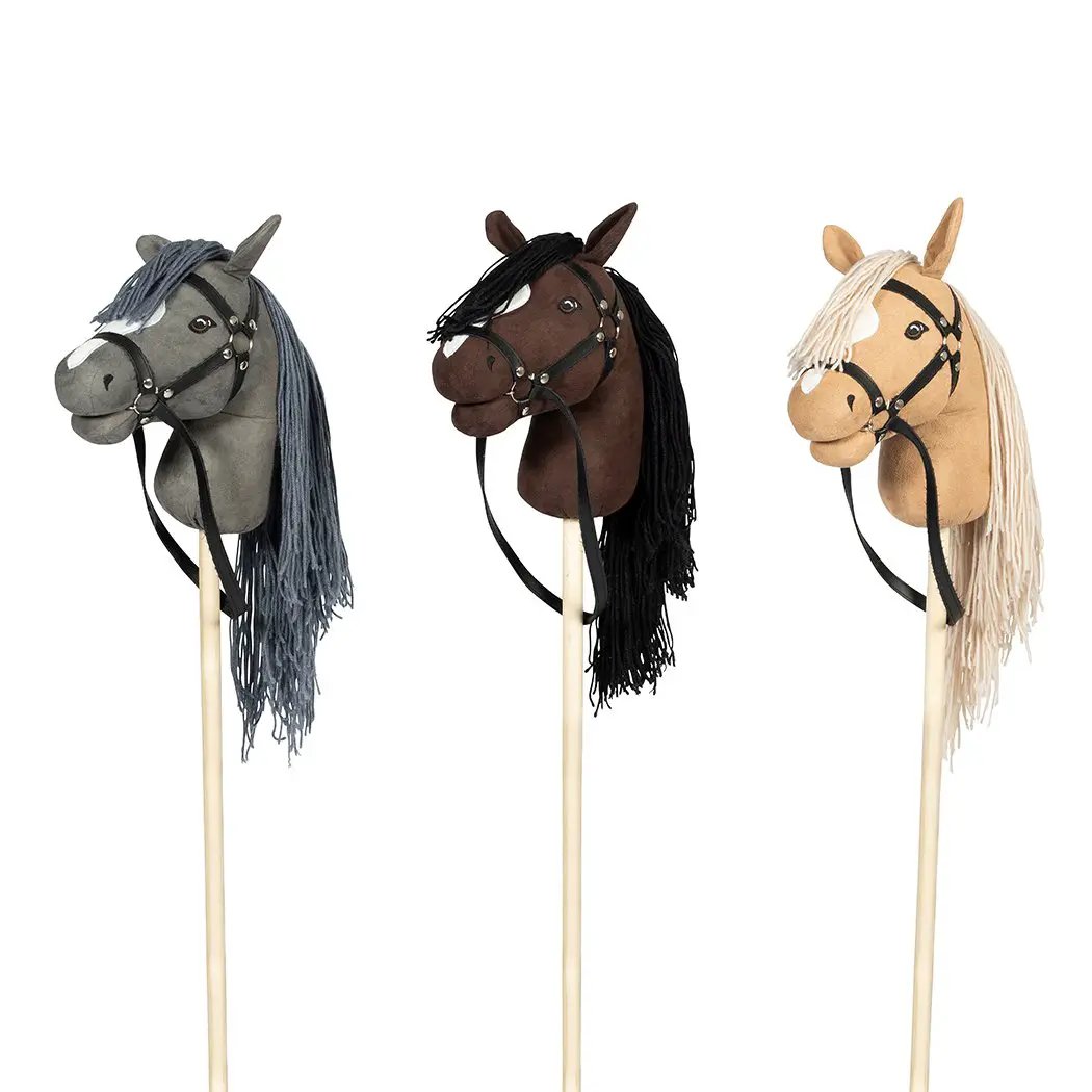 Cheval de loisir bouche ouverte gris by ByASTRUP
