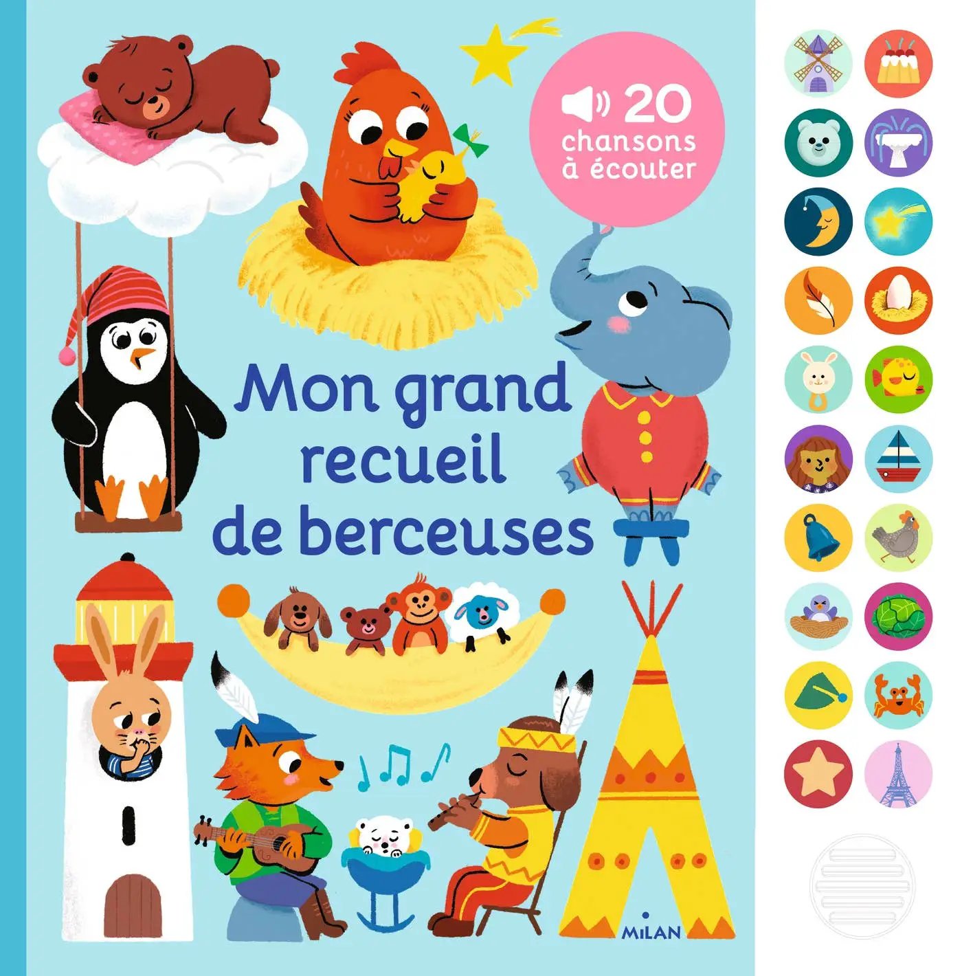 RECEUIL DE BERCEUSES by Selection Livres jeunesse poppik