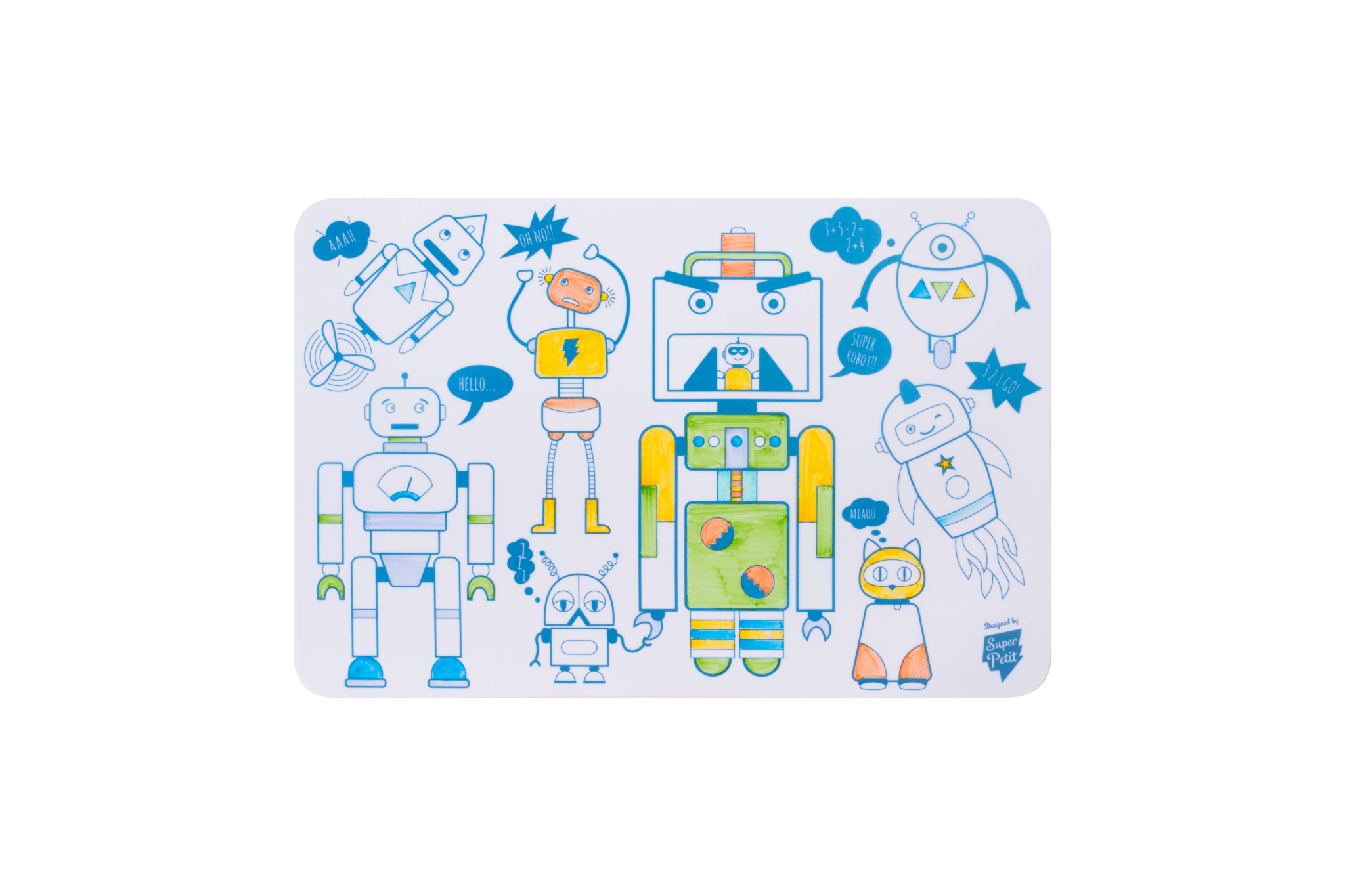 ROBOT-Mini Playmat by SuperPetit