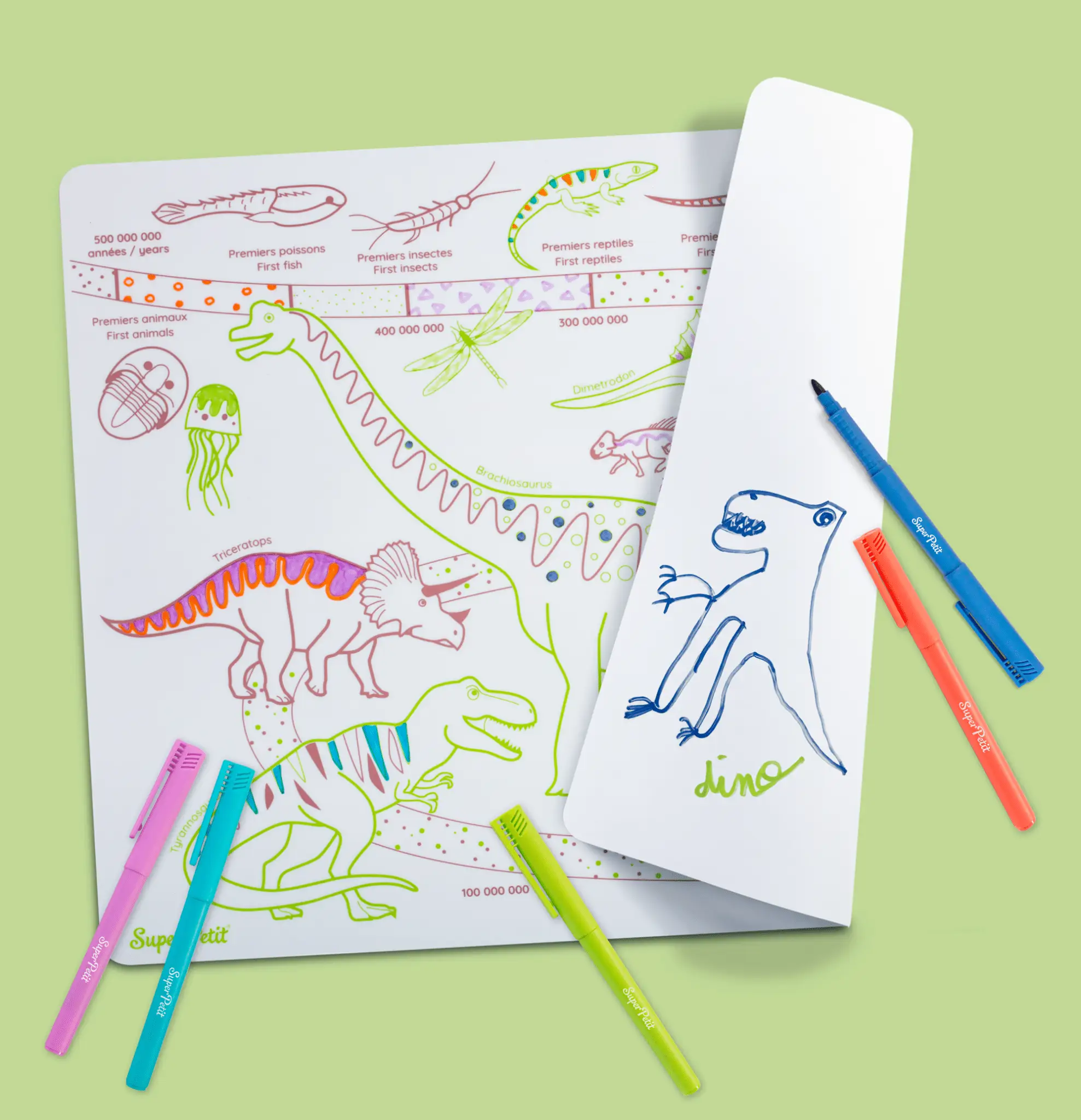 DINOSAURES-Playmat by SuperPetit