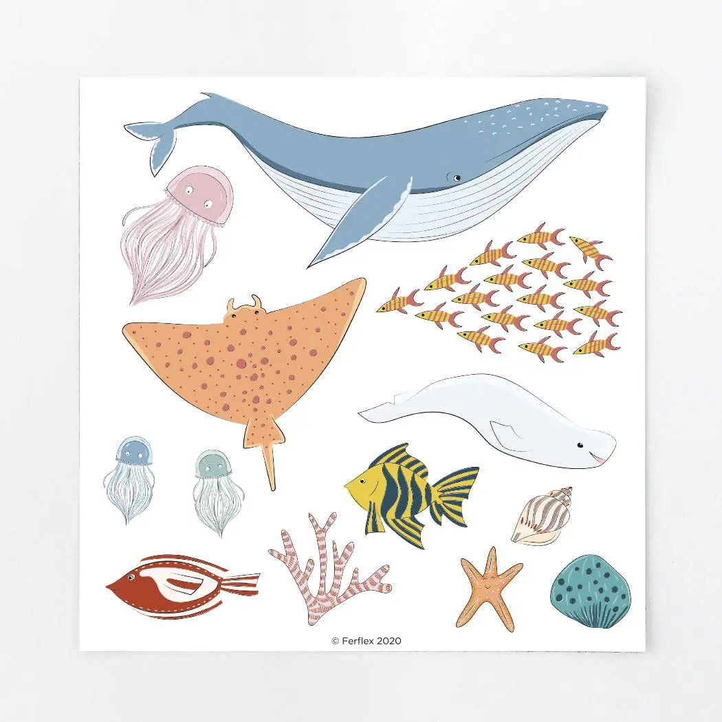 Jeu de magnets - sous l'océan by Ferflex