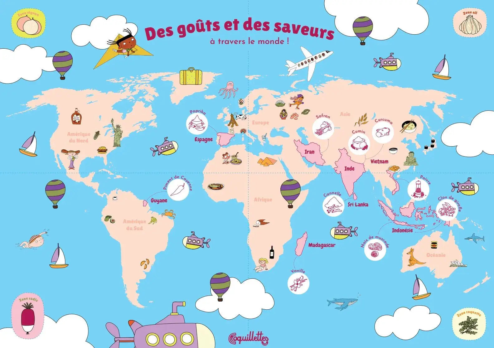 Aventure Les épices et le piquant - Coquillettes Club by myplayground