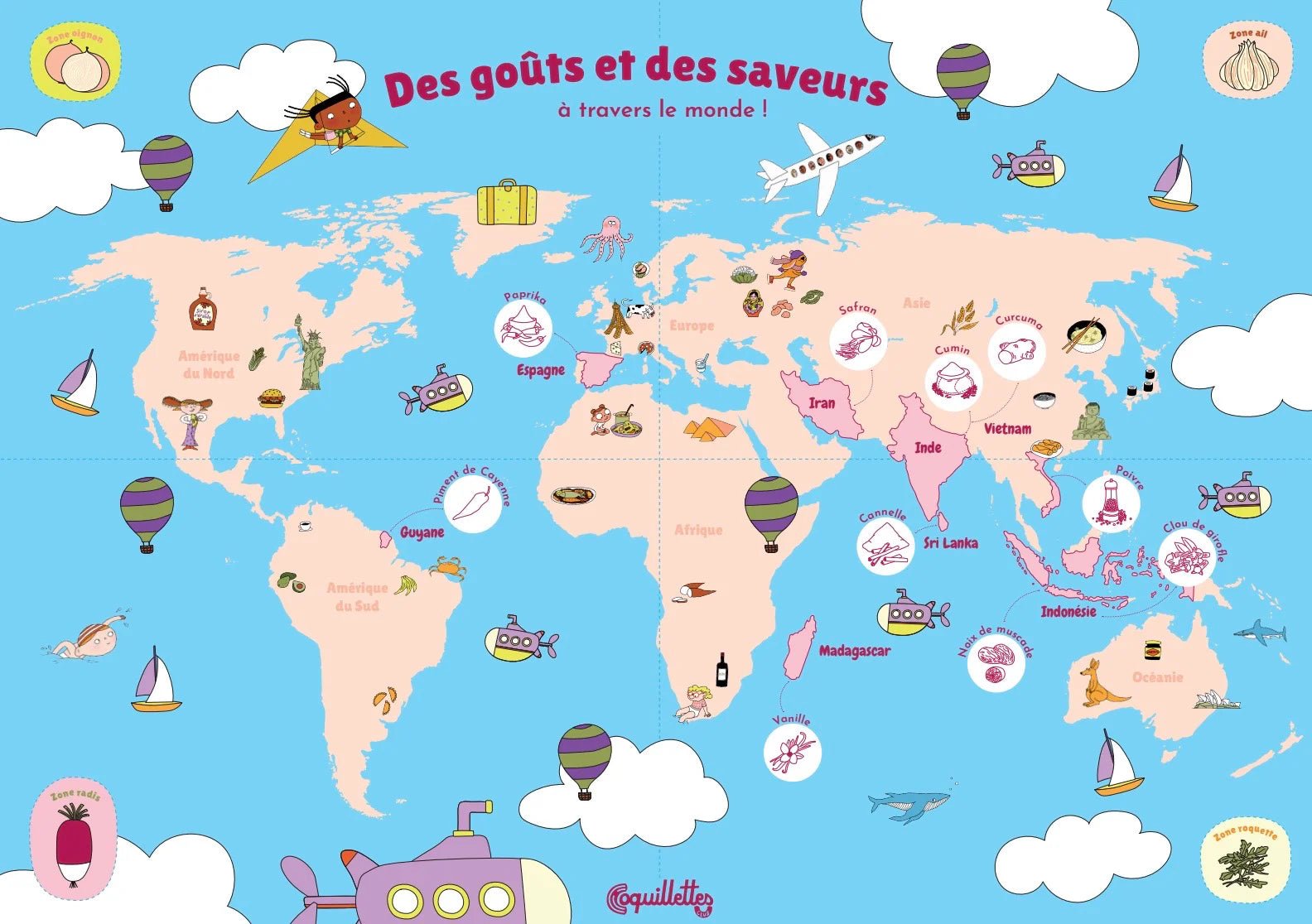 Aventure Les épices et le piquant - Coquillettes Club - myplayground