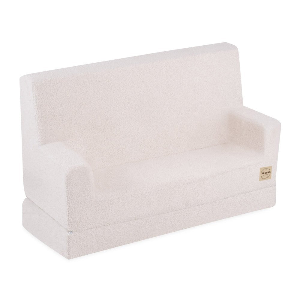 Canapé Foldie avec accoudoirs - Agneau crème, confortable - Plush Nest - myplayground
