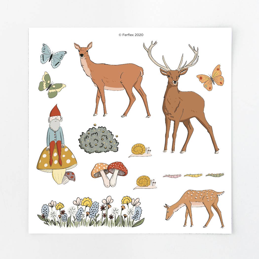 Jeu de magnets - dans la forêt - myplayground