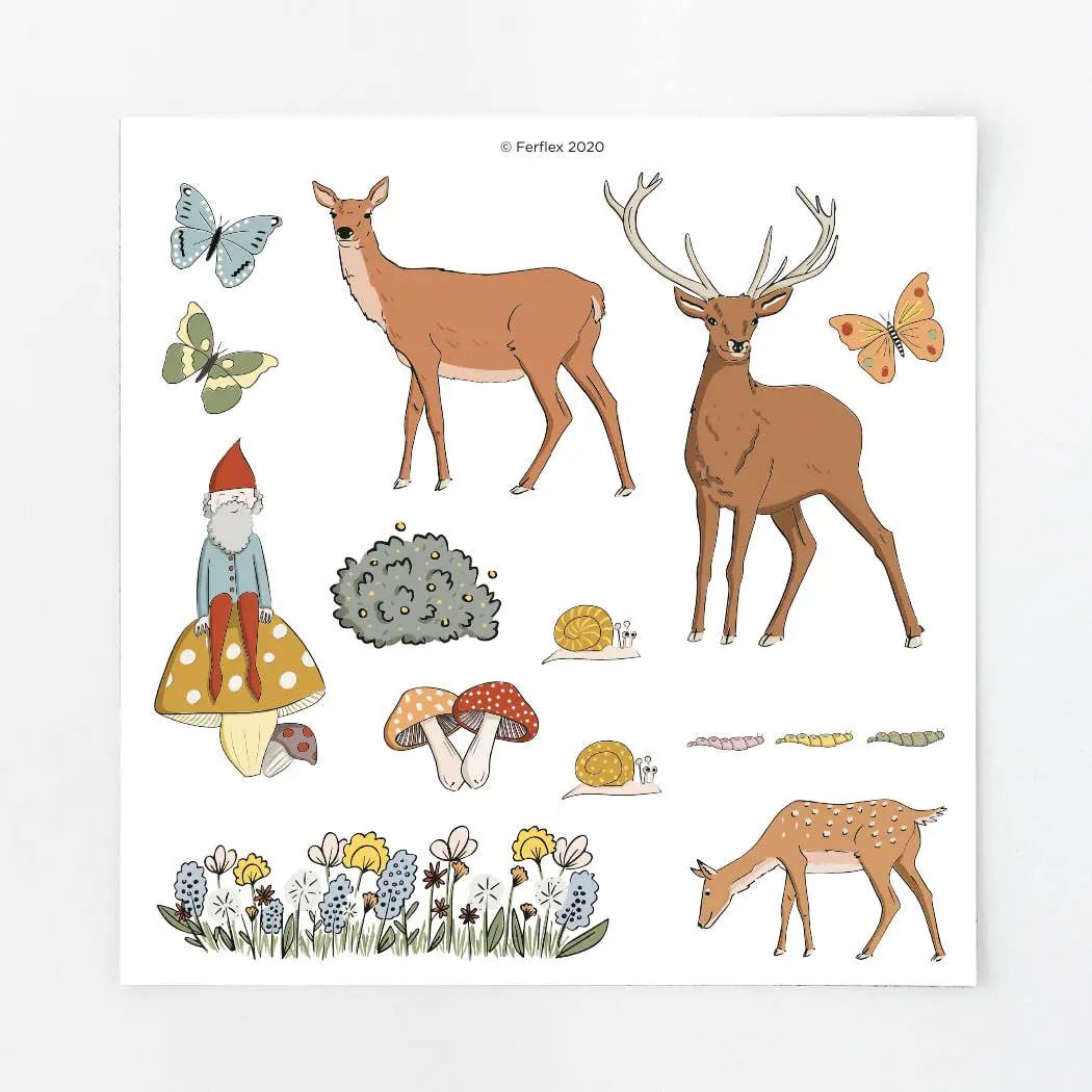 Jeu de magnets - dans la forêt by Ferflex
