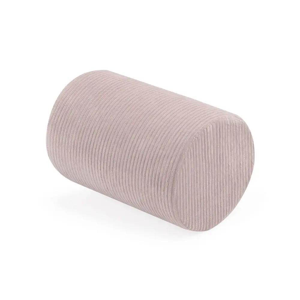Château de terrain de jeu avec piscine +150 balles (perle, or) – Velours côtelé rose clair premium – Plush Nest by Misioo