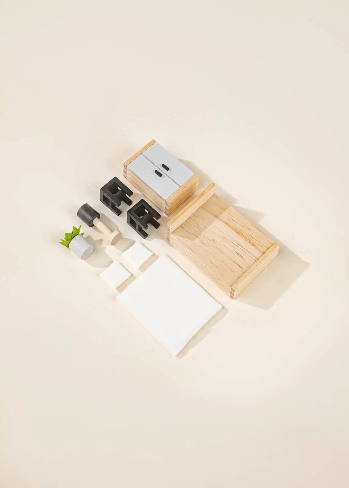Meubles et accessoires chambre principale pour maison de poupée - Coco Village by Coco Village